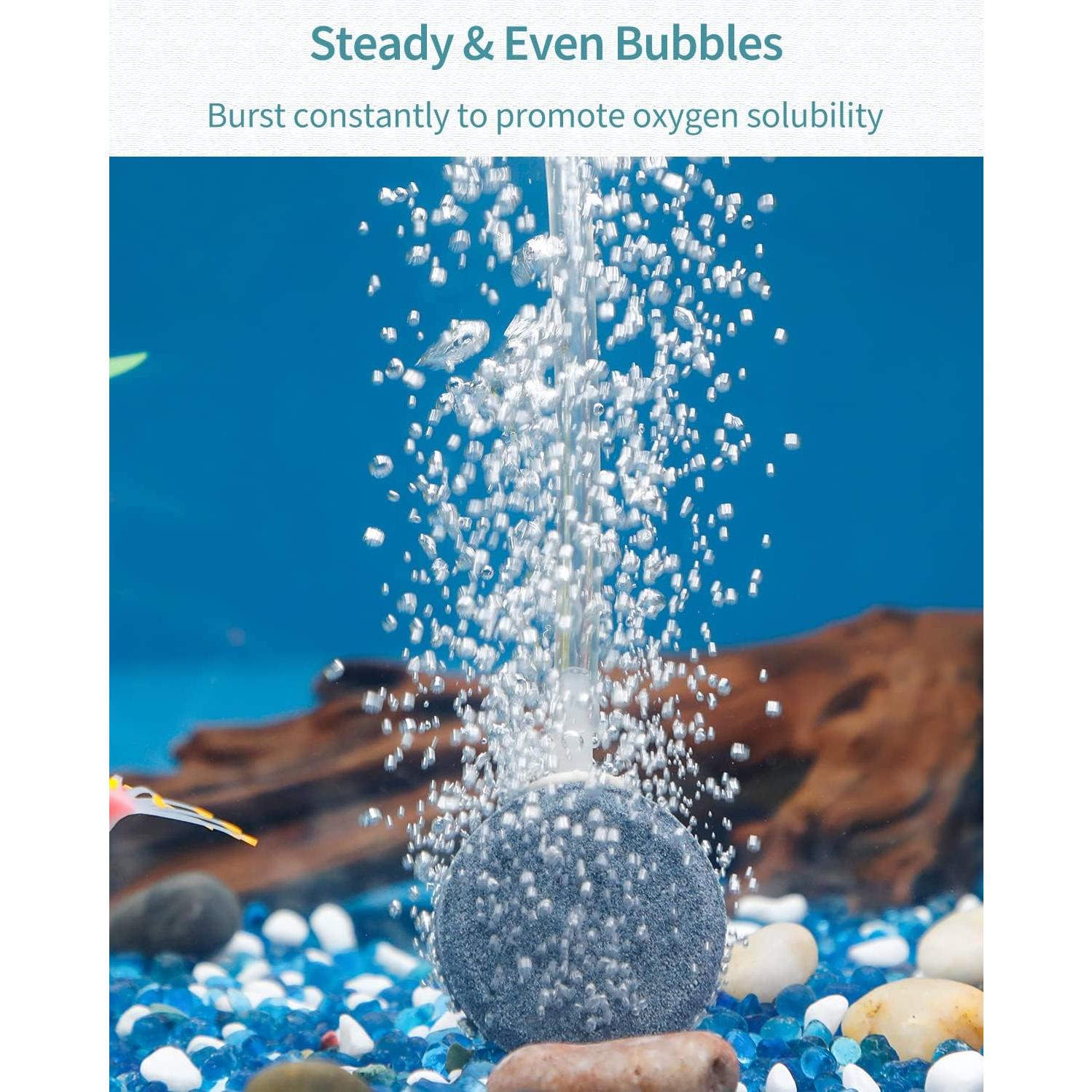 Disco de aire Pawfly para acuario 4 unidades 3.81 cm