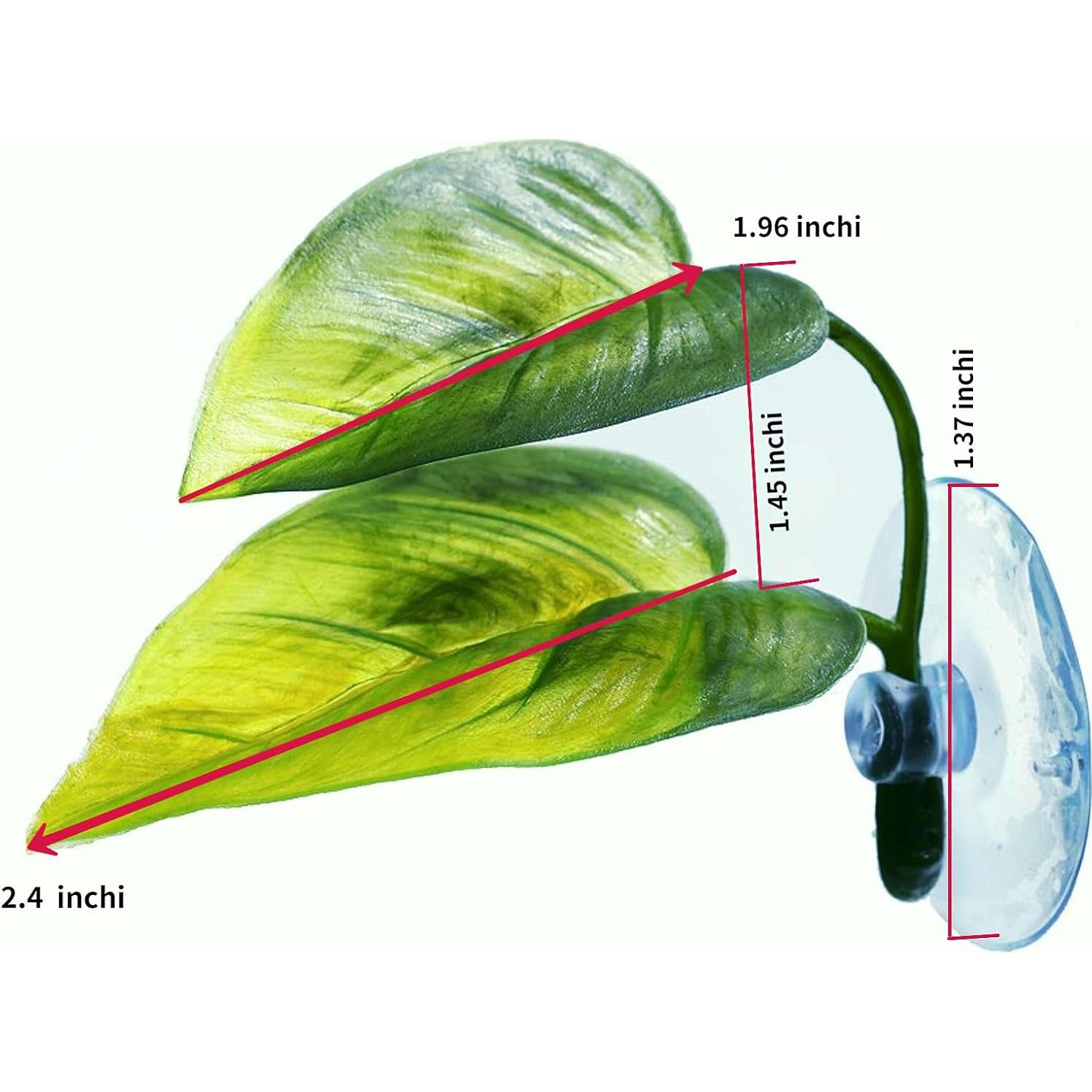 Aqua Betta Fish Leaf Bed Simulating The Natural Habitat for Betta Spawning ，Grounds Breeding Resting Bed ，Betta Bed. (1 PCS)