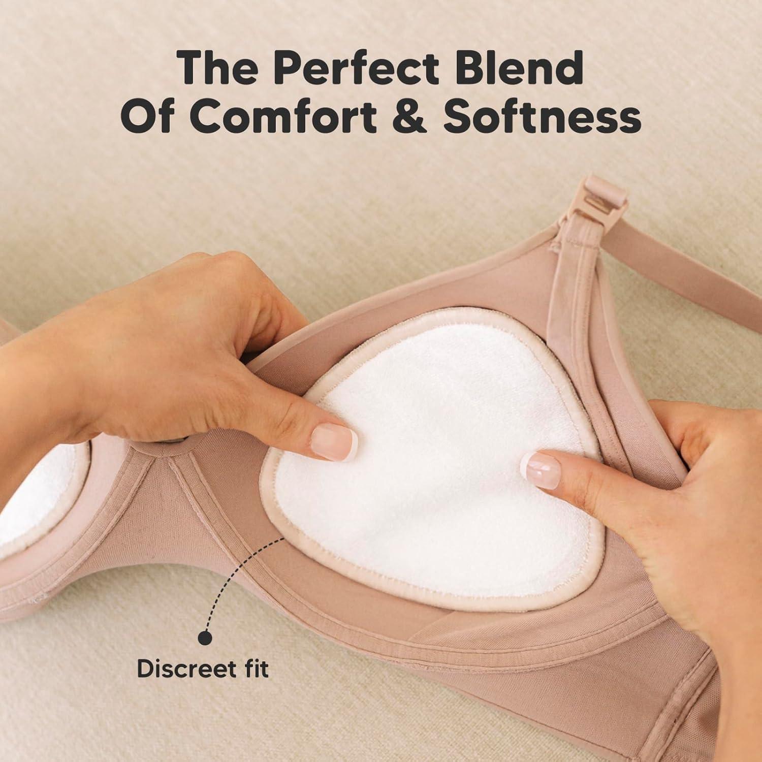 Almohadillas de Lactancia Reutilizables KeaBabies - 14 Piezas