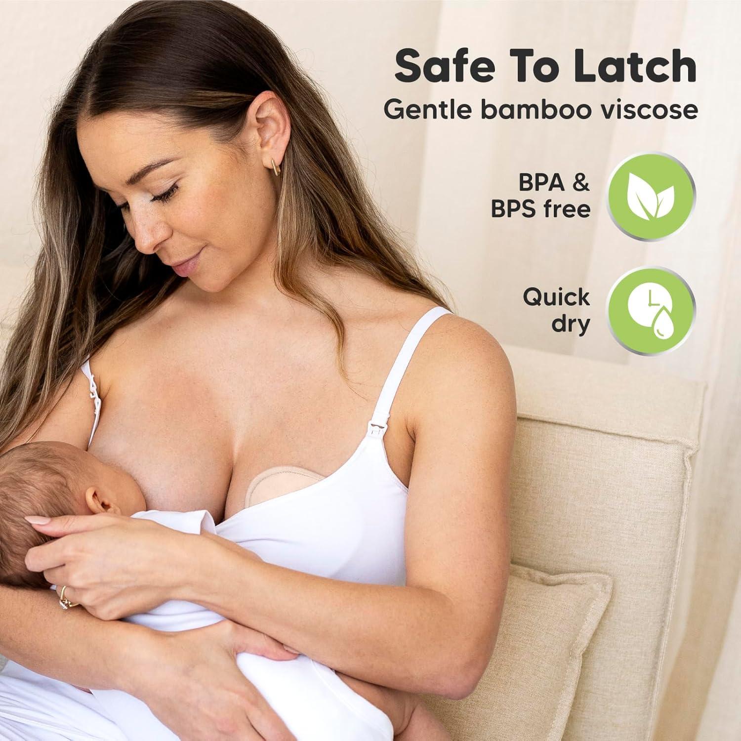 Almohadillas de Lactancia Reutilizables KeaBabies - 14 Piezas