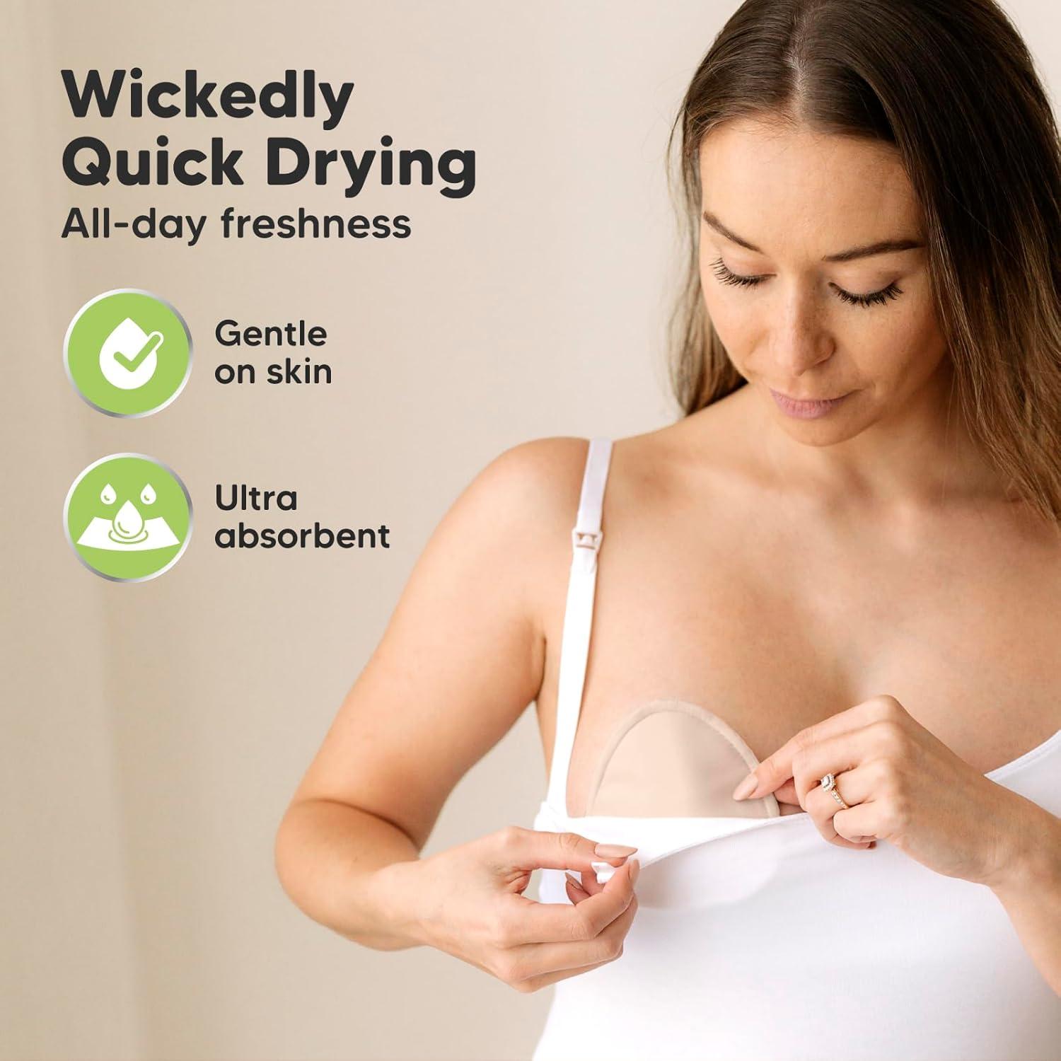 Almohadillas de Lactancia Reutilizables KeaBabies - 14 Piezas