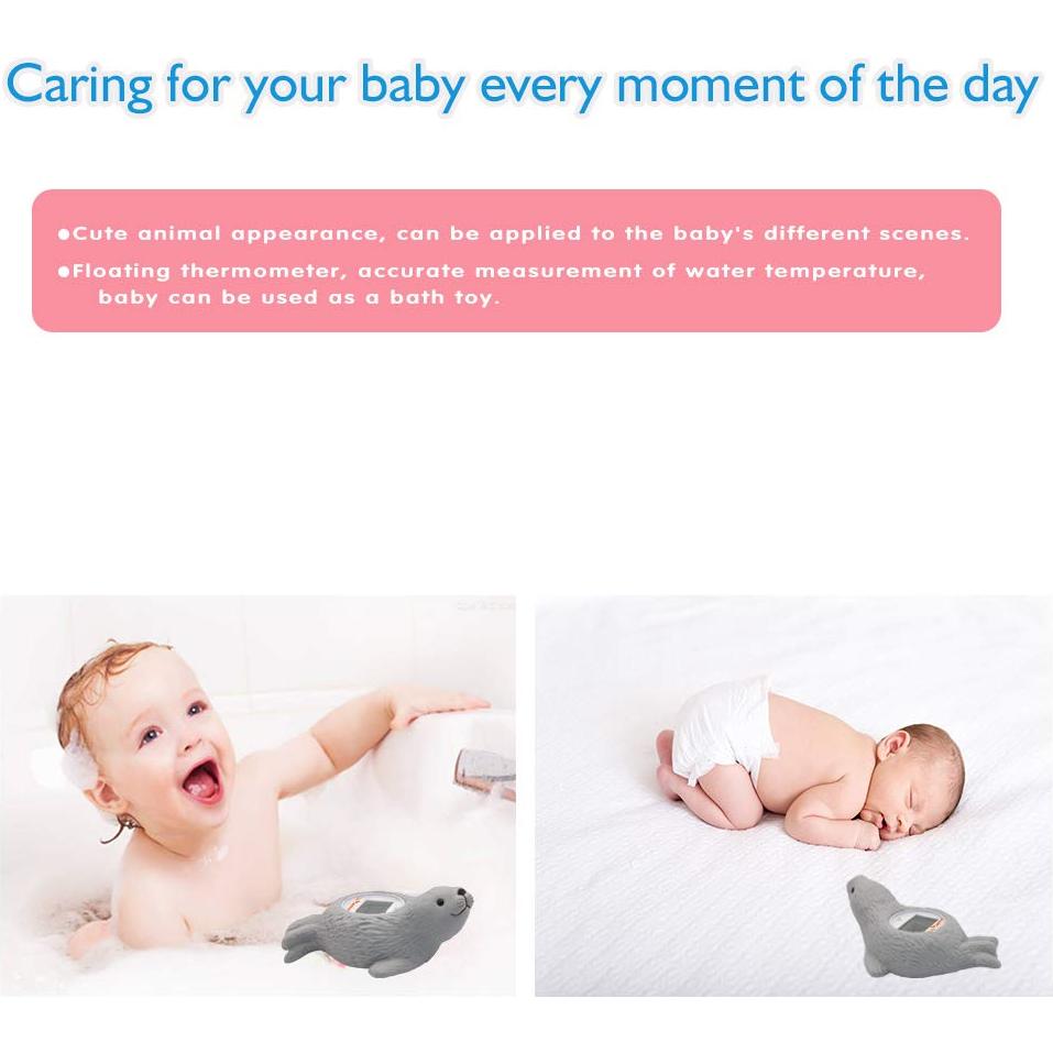 Termómetro Digital de Baño Doli Yearning LCD Seguro para Bebés