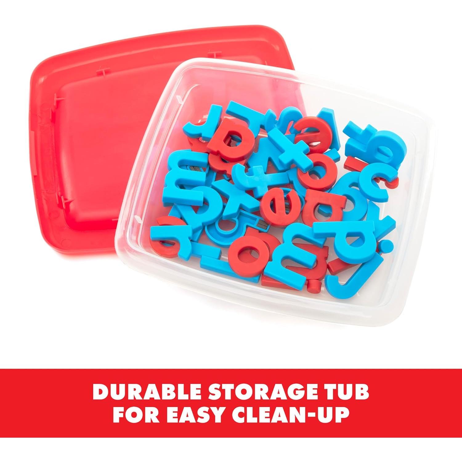 Juego de Imanes Alfabéticos en Minúsculas Educational Insights - 42 Letras Magnéticas Codificadas por Color