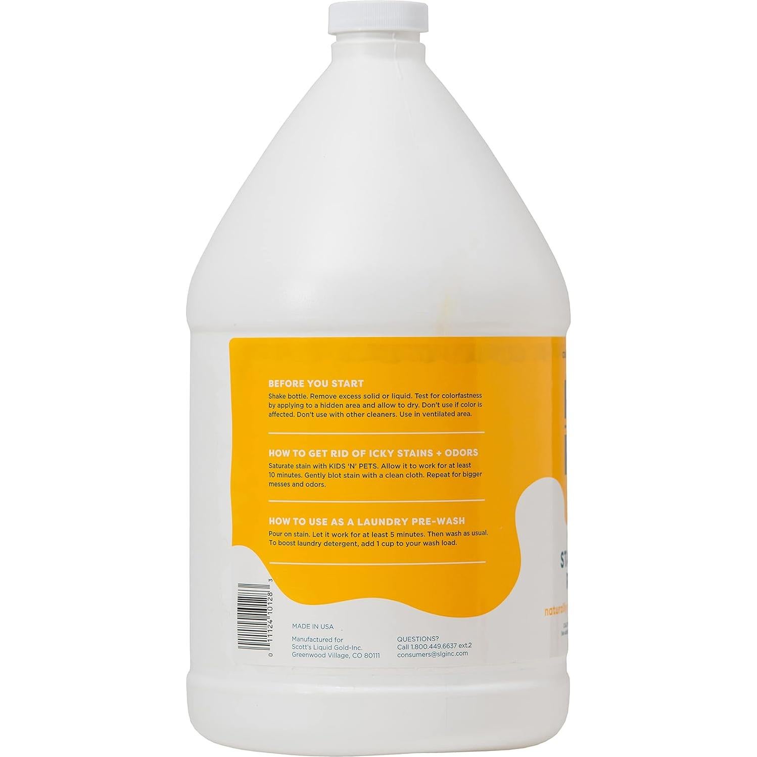 KIDS 'N' PETS Removedor de Manchas y Olores Multiusos 3.78L