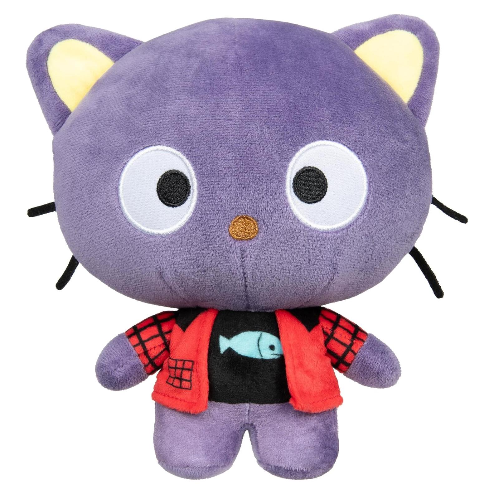 Peluche Chococat Jazwares 20 cm Estilo Punk Oficial Sanrio