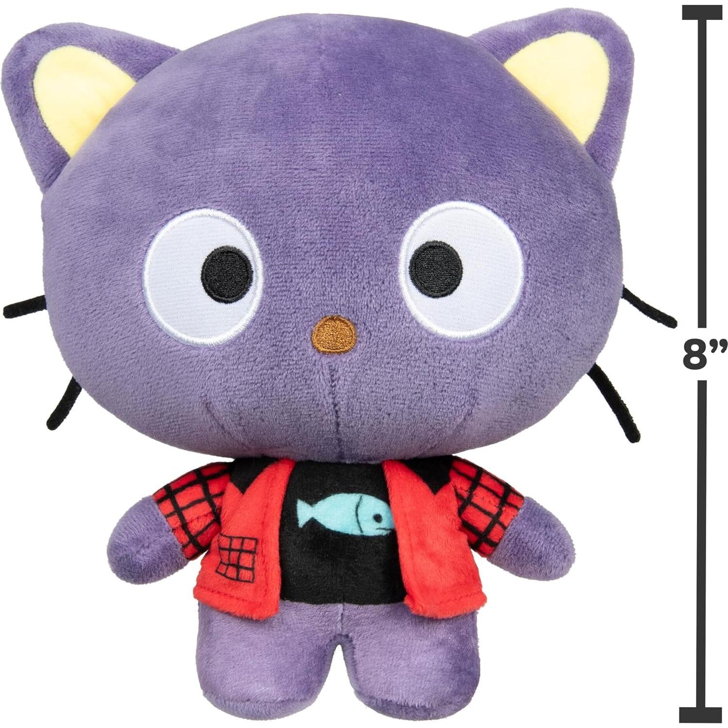 Peluche Chococat Jazwares 20 cm Estilo Punk Oficial Sanrio