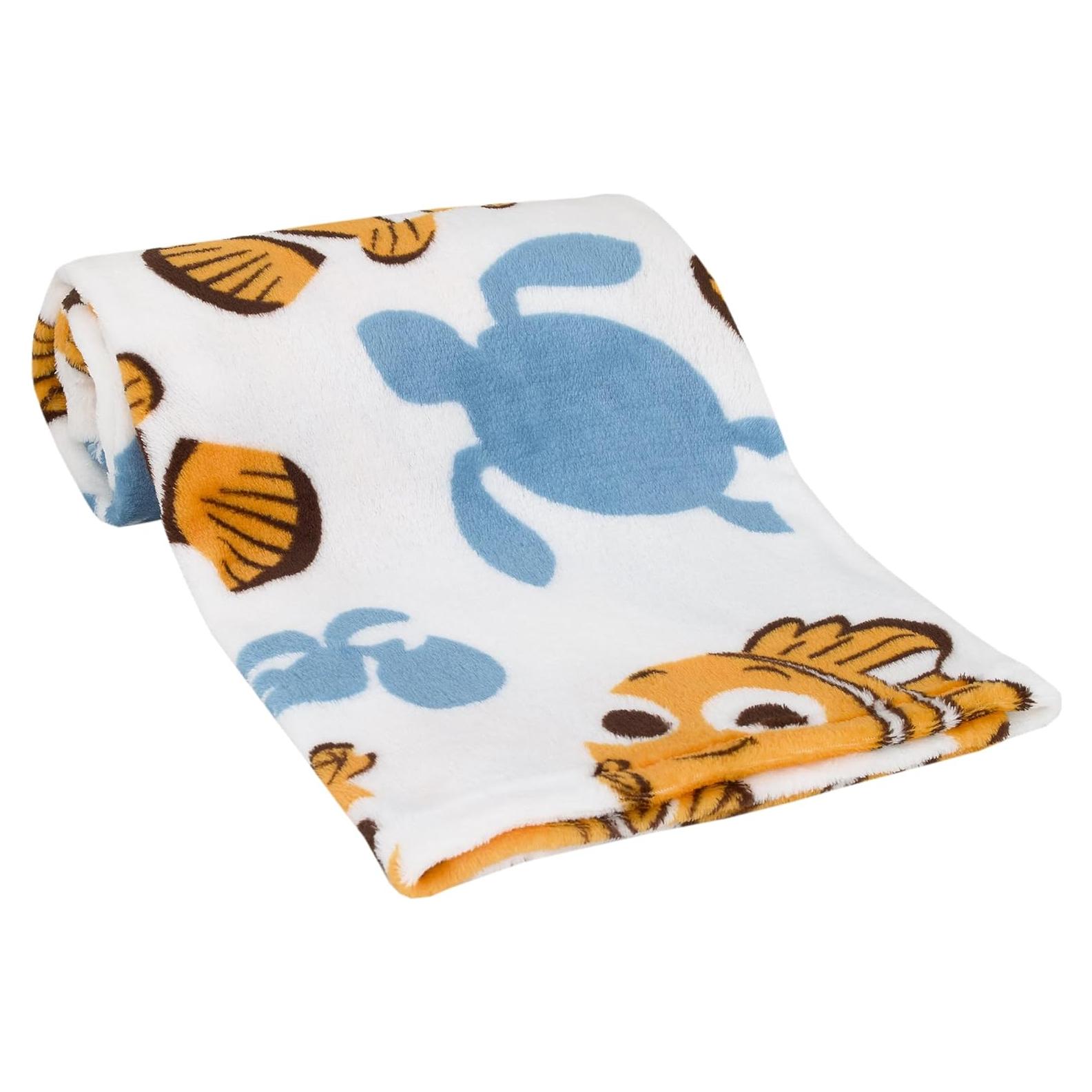 Manta para bebé Disney Buscando a Nemo 76x91 cm Suave