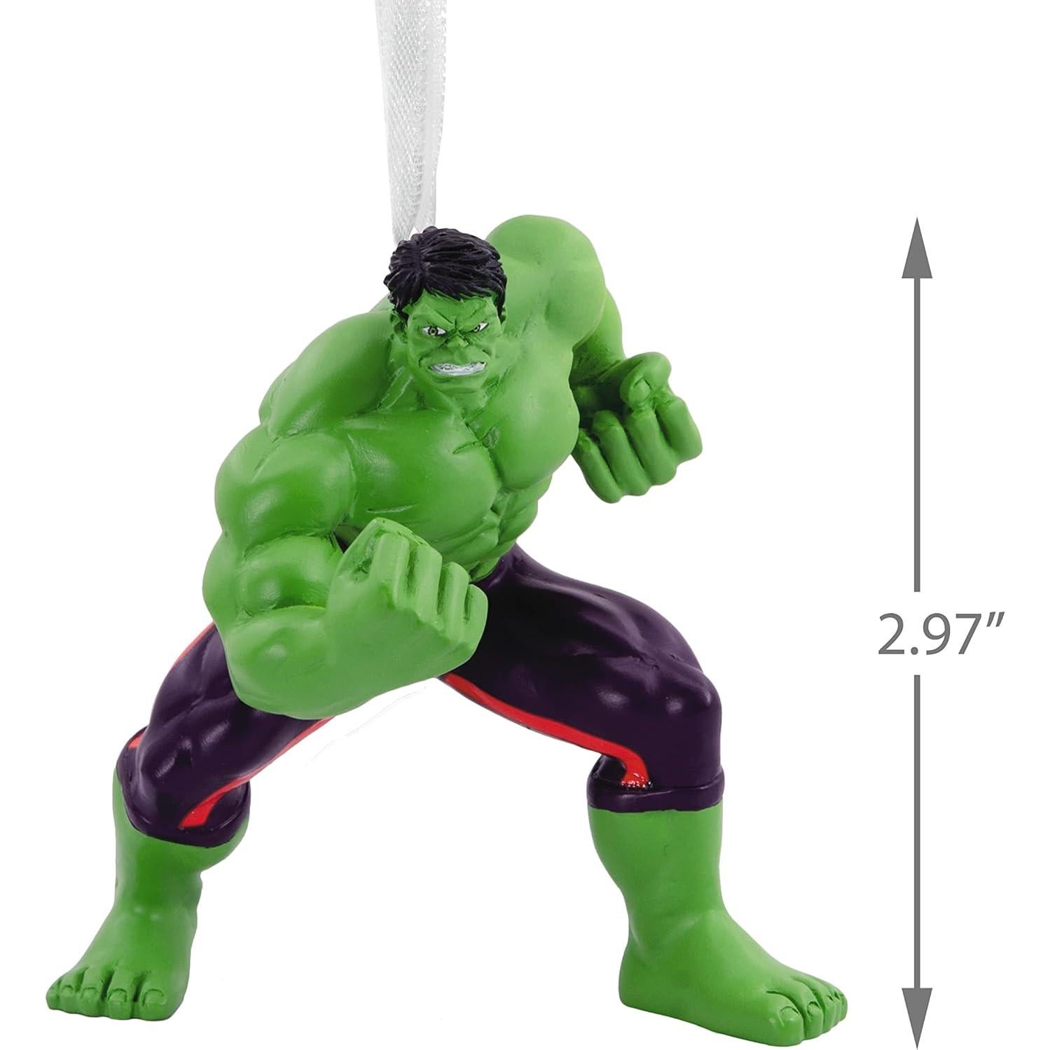 Adorno de Navidad Hallmark Hulk 5.7 cm Resina Coleccionable