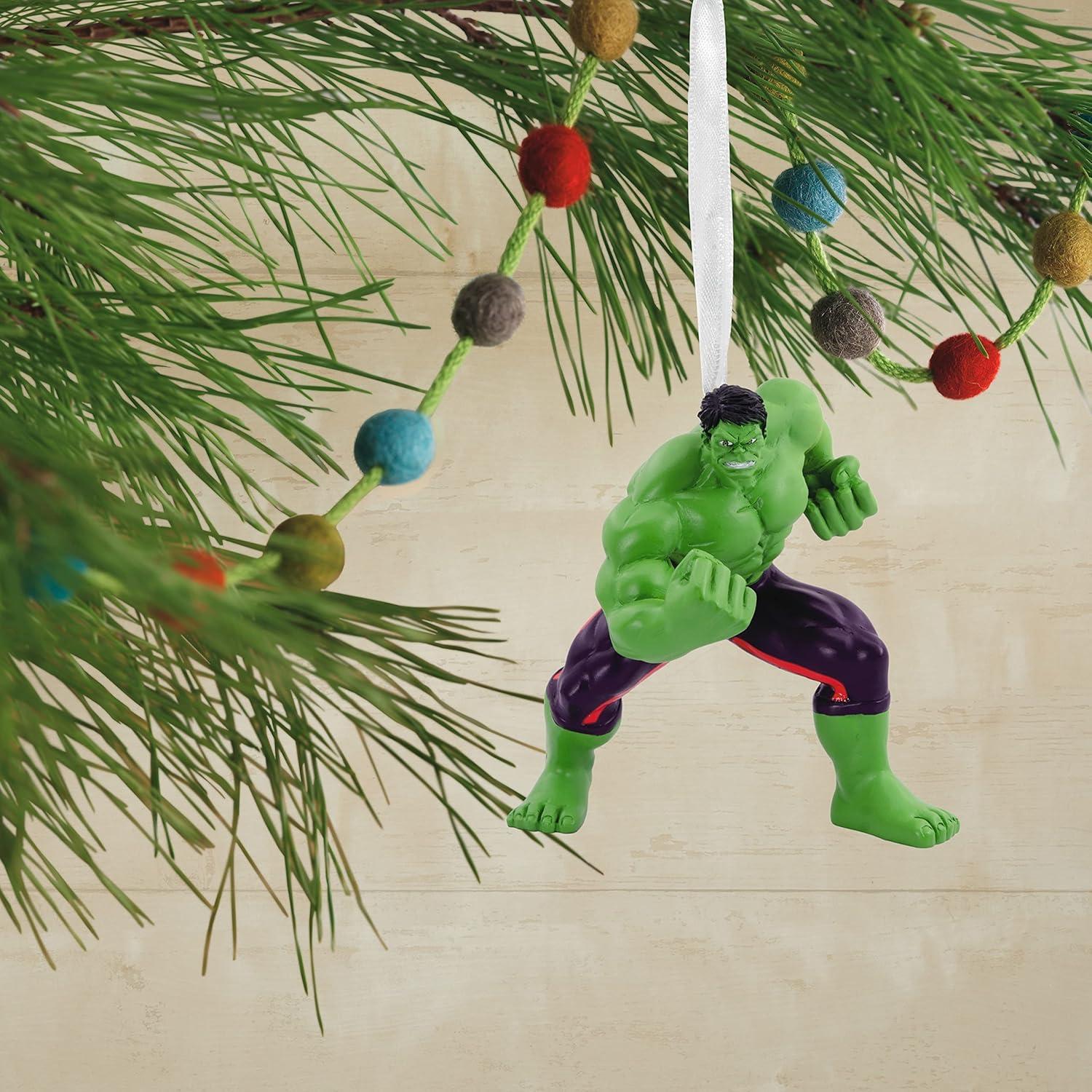 Adorno de Navidad Hallmark Hulk 5.7 cm Resina Coleccionable