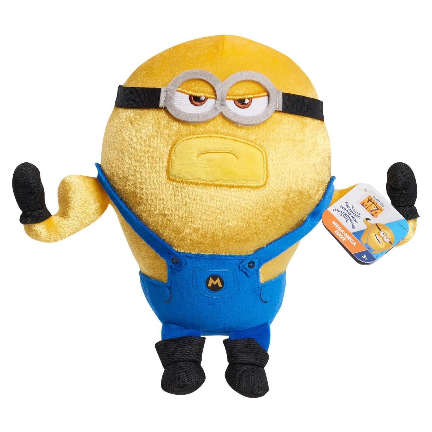 Squooshy Plush Mega Dave Minions 23 cm Just Play