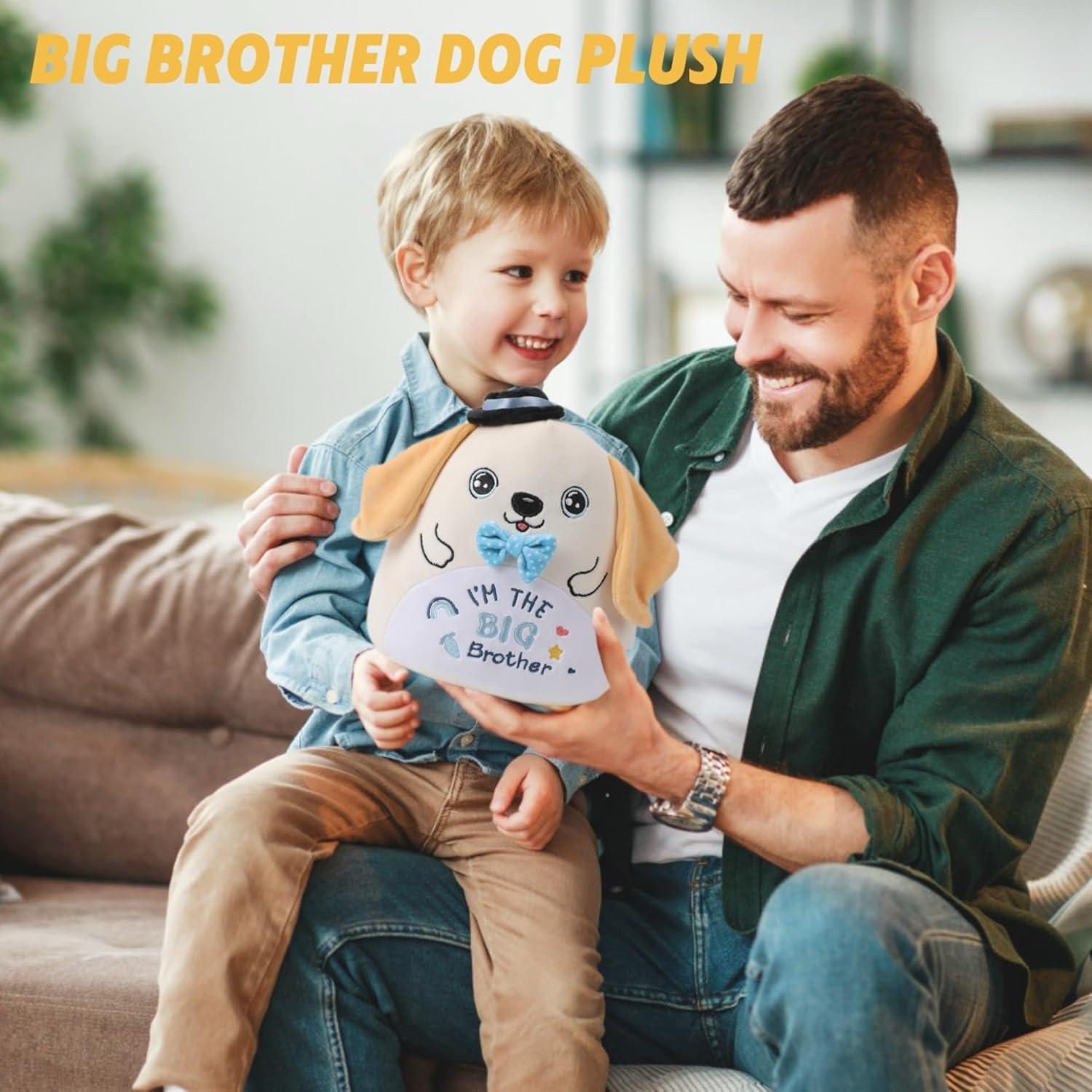 Perro de Peluche Labrador NIUBEHOHO - Hermano Mayor 28 cm