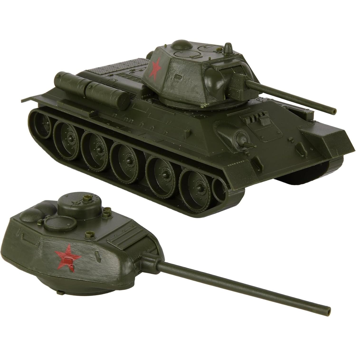Tanque Soviético T-34 BMC Toys 1:40 Verde Oliva