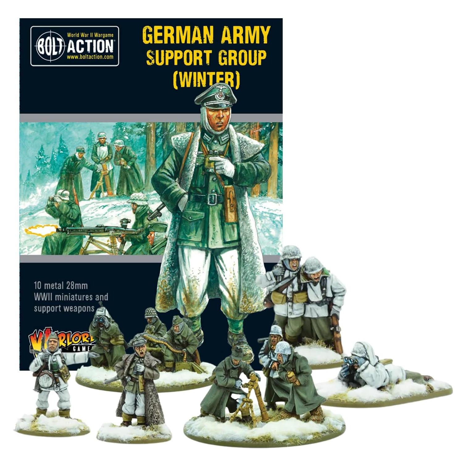 Miniaturas Bolt Action Warlord Games Ejército Alemán Invierno 28mm