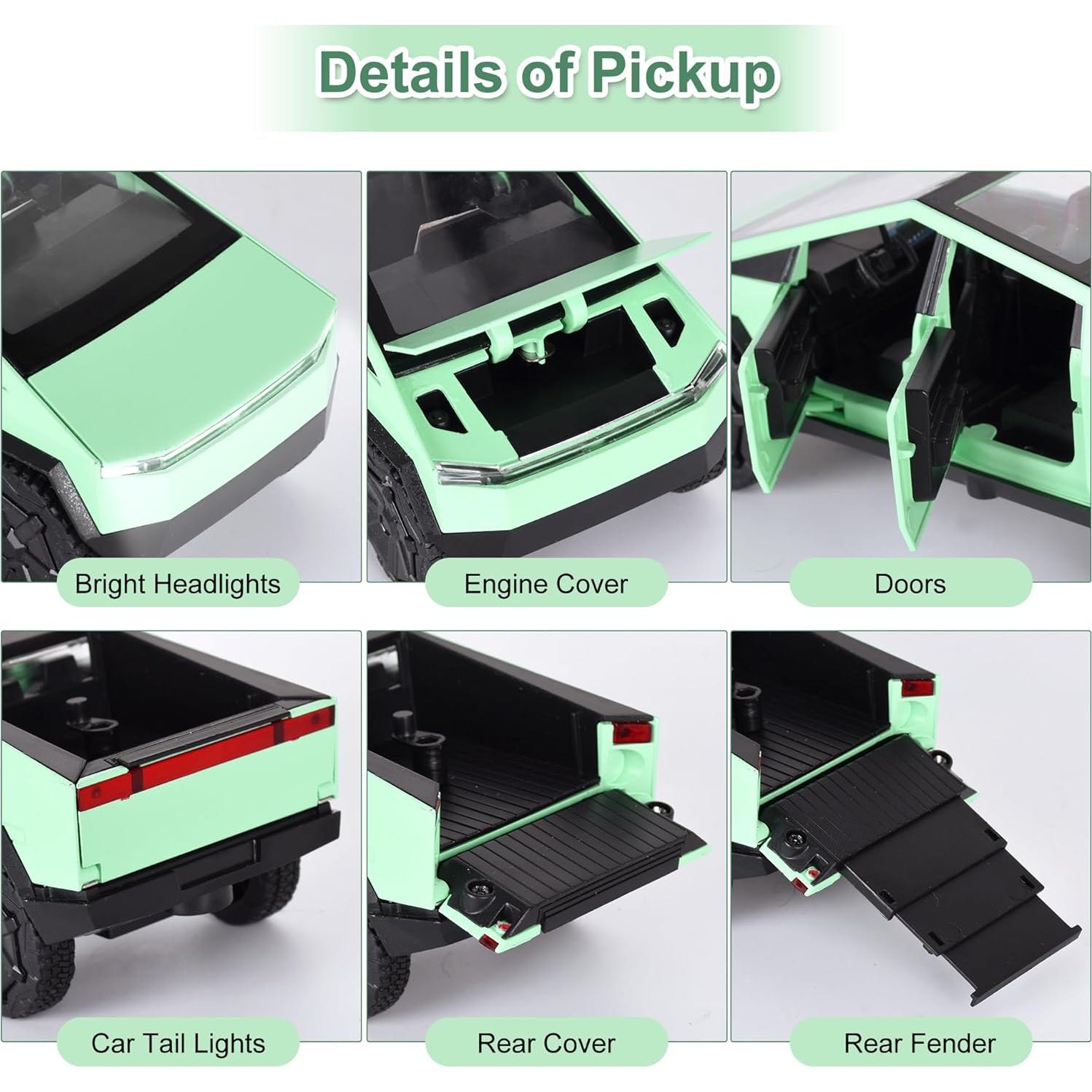 Conjunto de Juguete Camioneta 3-en-1 Shantou Huixiang Verde