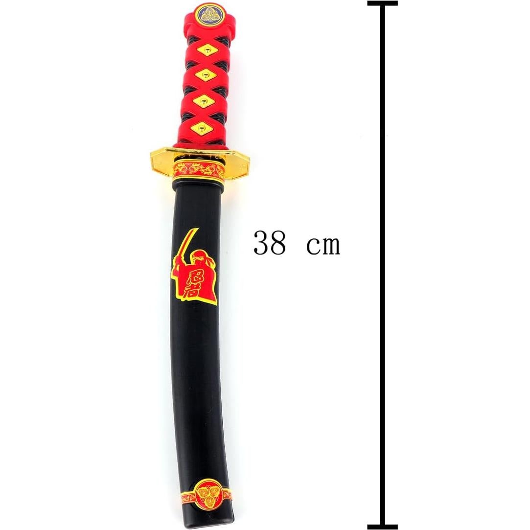Conjunto de Armas Ninja de Plástico para Disfraces LARP