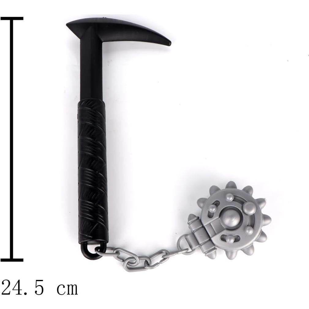 Conjunto de Armas Ninja de Plástico para Disfraces LARP