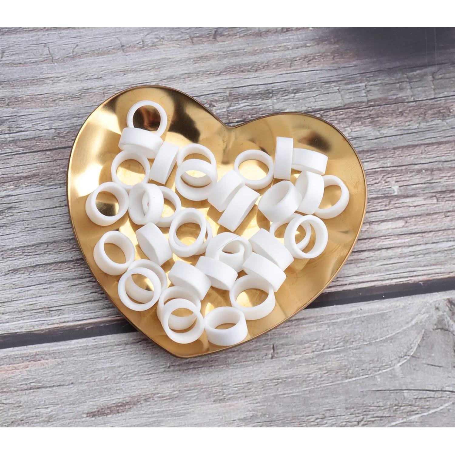 200 Bridas de Silicona Ruwado 12 mm para Organización de Cables