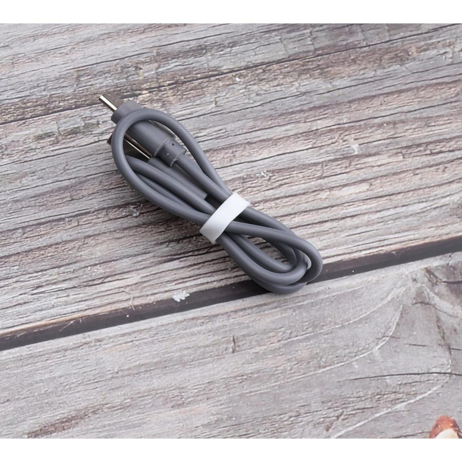 200 Bridas de Silicona Ruwado 12 mm para Organización de Cables