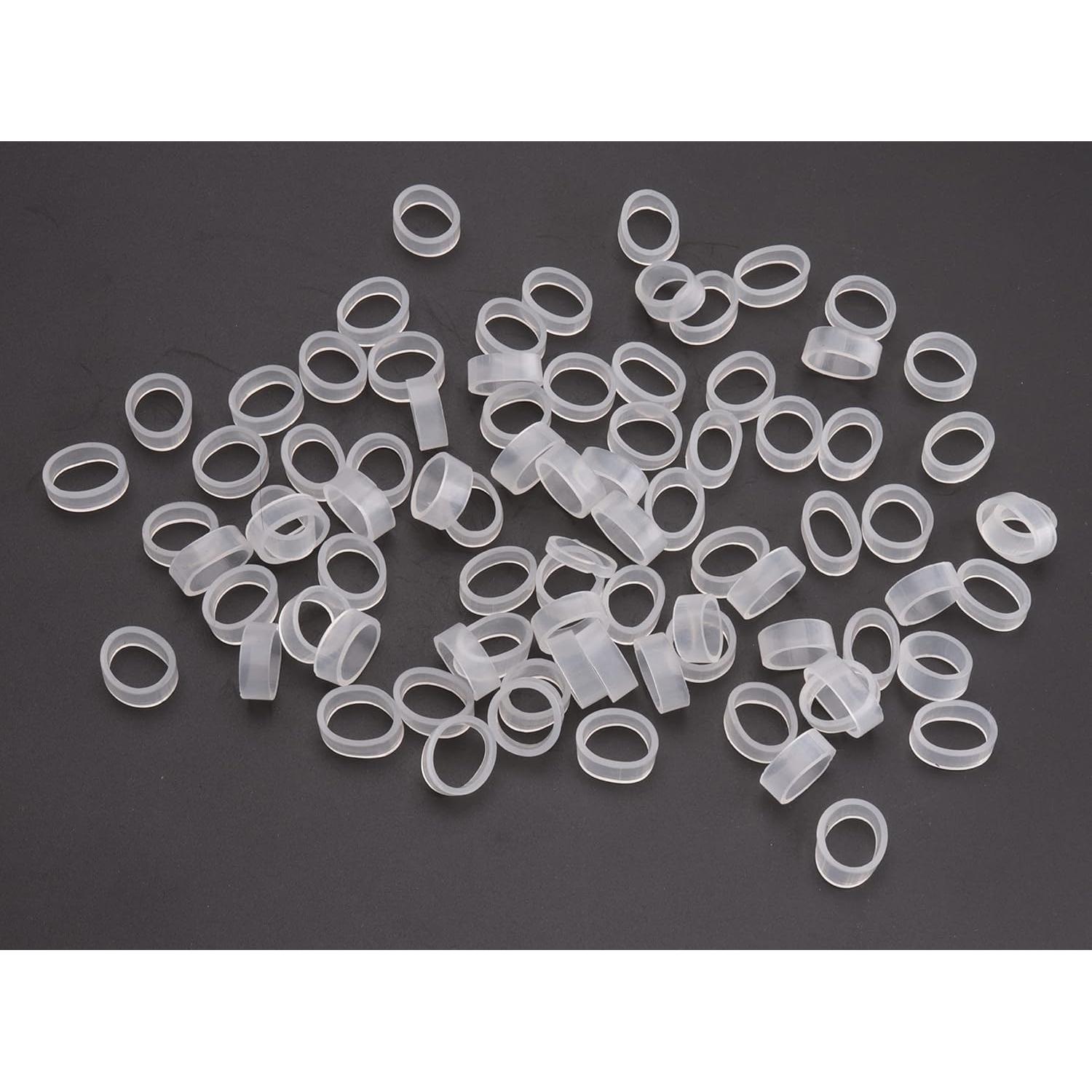 200 Bridas de Silicona Ruwado 12 mm para Organización de Cables