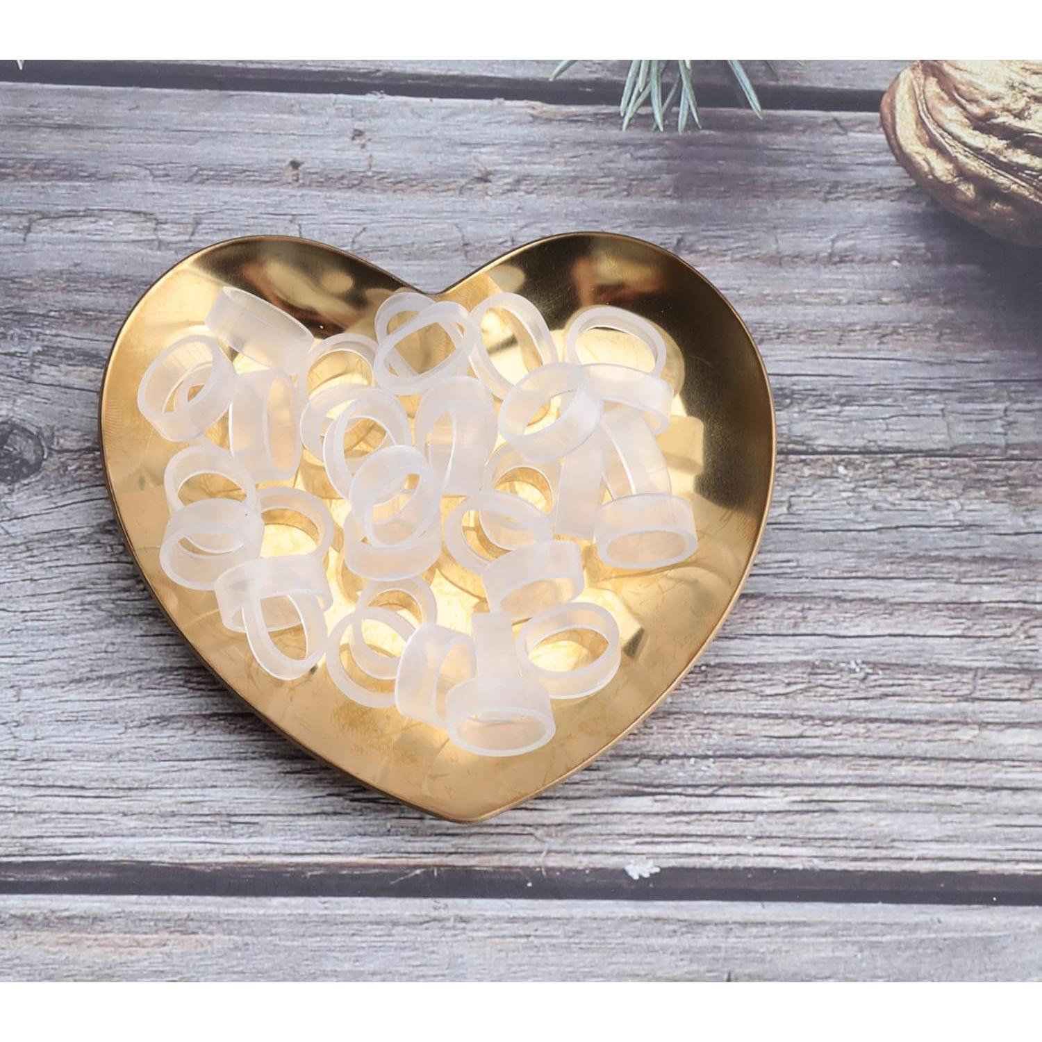 200 Bridas de Silicona Ruwado 12 mm para Organización de Cables