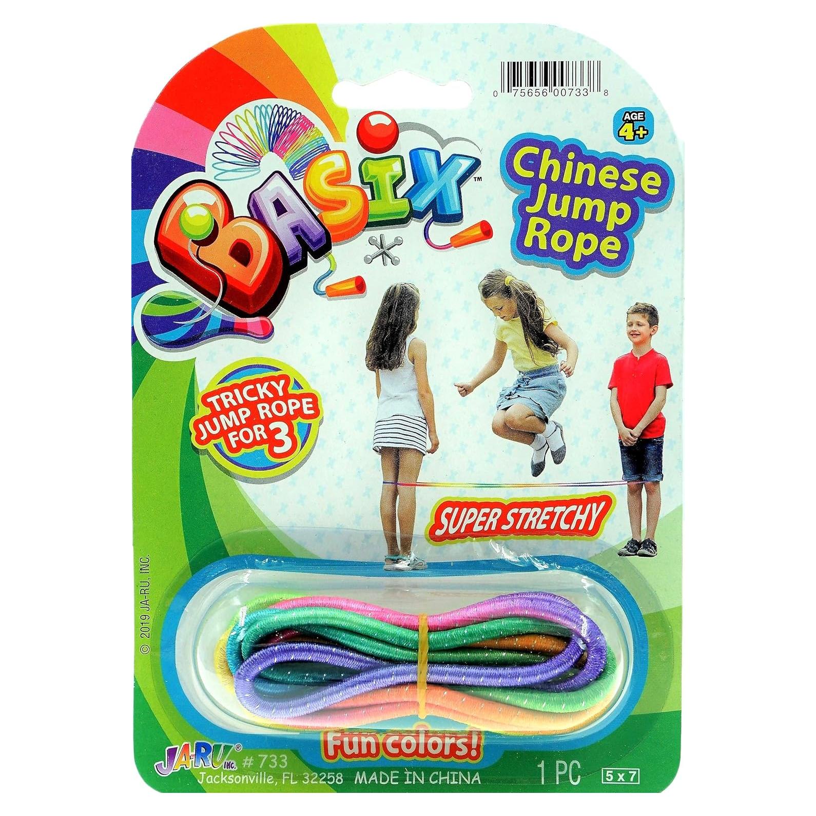 Cuerda Elástica China para Saltar JA-RU 182.88 cm Multicolor