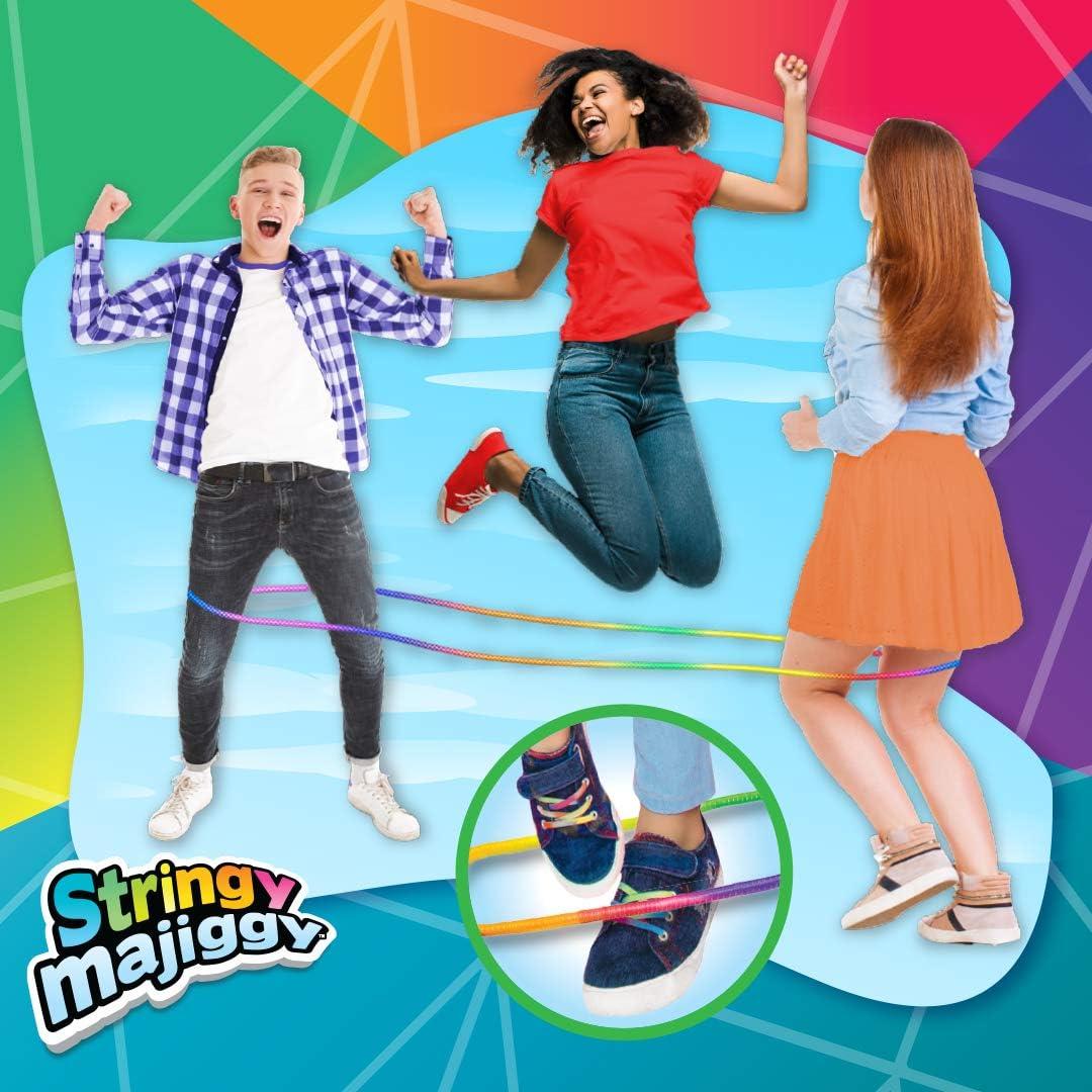 Cuerda Elástica China para Saltar JA-RU 182.88 cm Multicolor