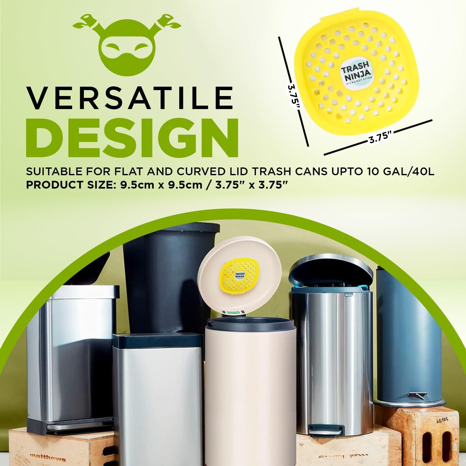 Ambientador de Cubo de Basura Trash Ninja - Cítricos, 2 Unidades