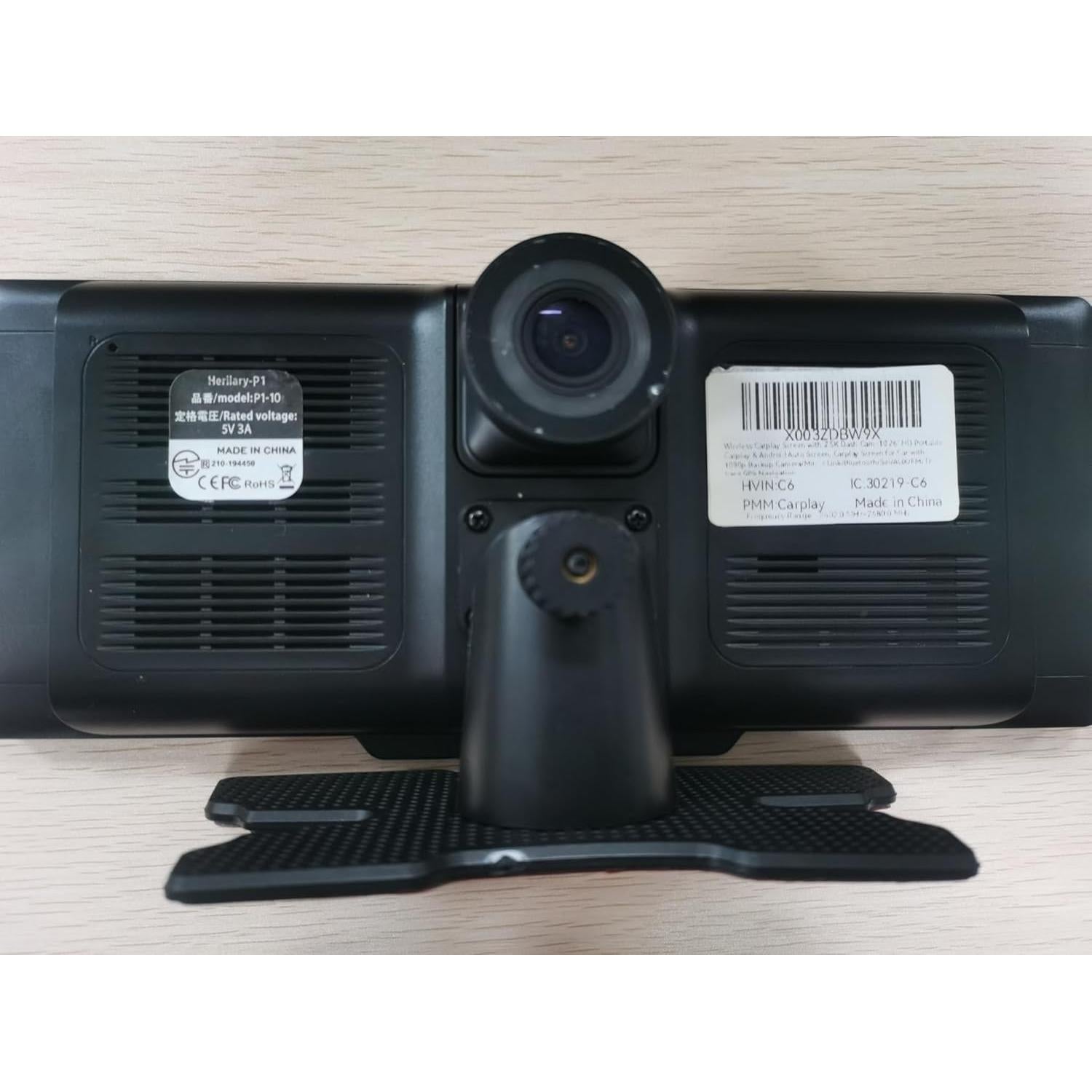 Pantalla 10.26" Wireless CarPlay M CARKUMI con Cámara 2.5K