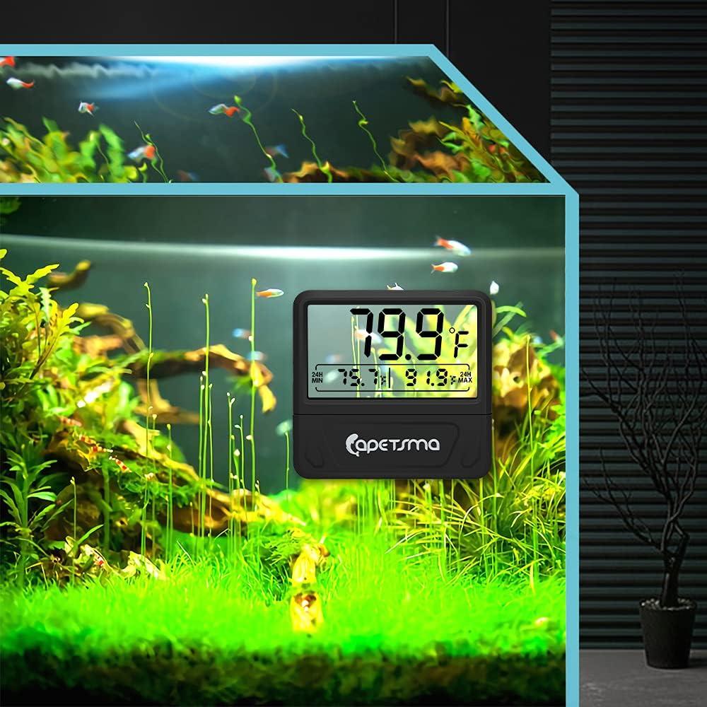 Termómetro Digital para Acuario Capetsma CA-03 LCD 3" Preciso