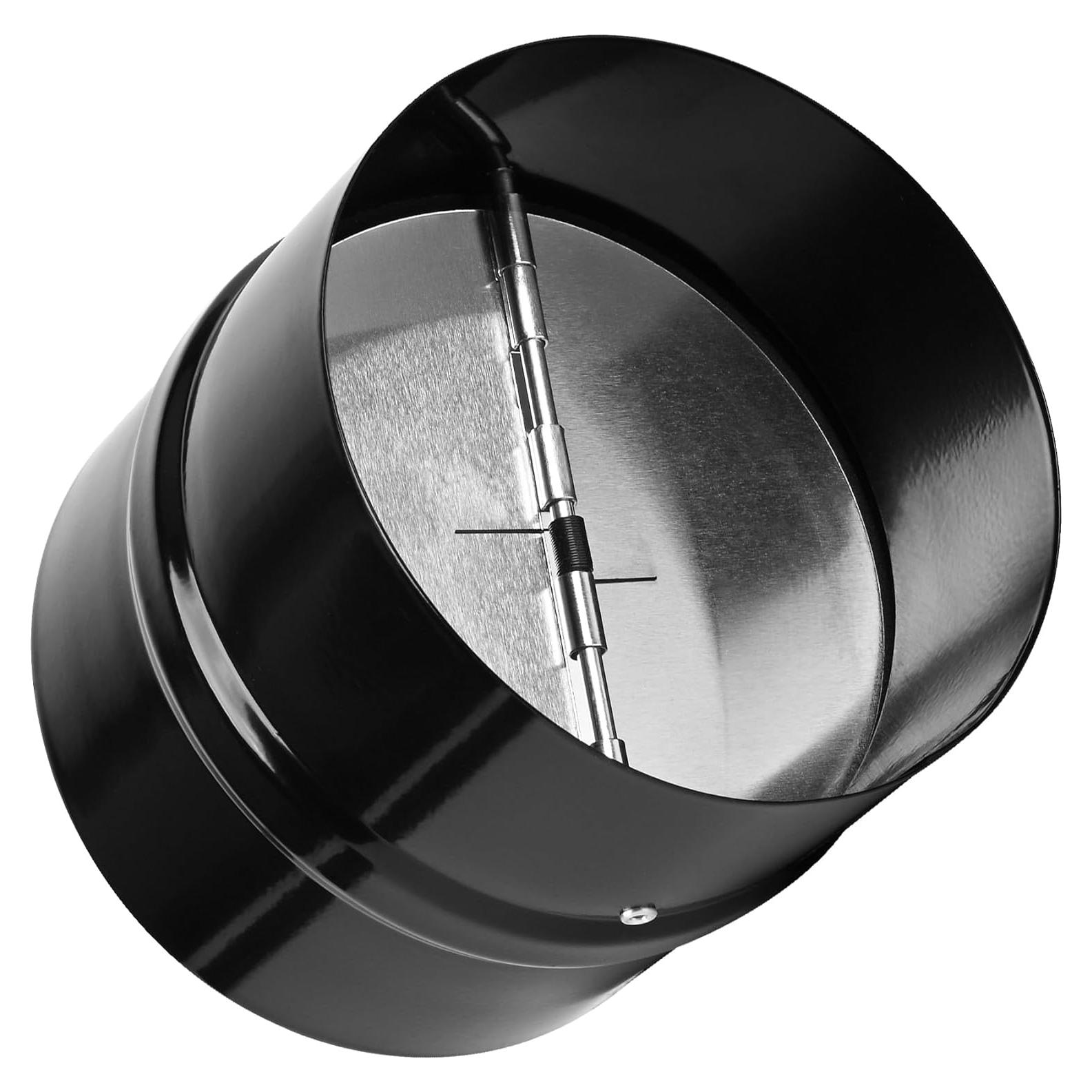 Compensador de Retorno 4" Kikerike - Acero Galvanizado Negro