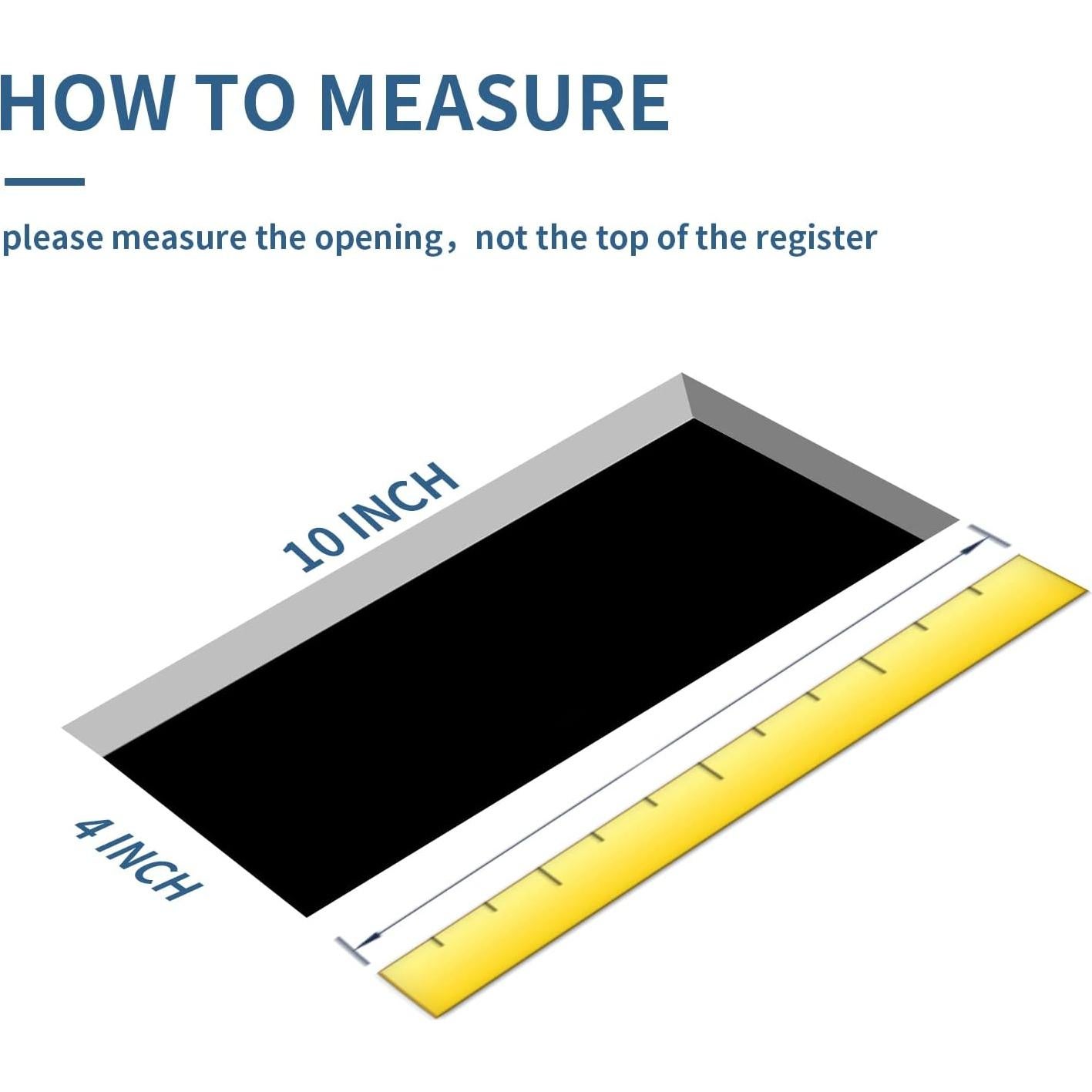 Trampa de Malla para Registro de Piso YANWEN 4x10" - 6 Paquetes