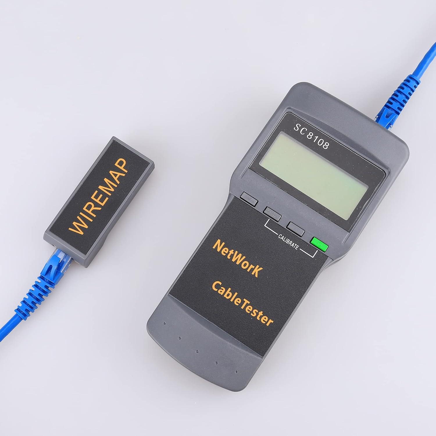 Probador de Cable Ethernet LAN FC-6S Multifuncional 1 pieza