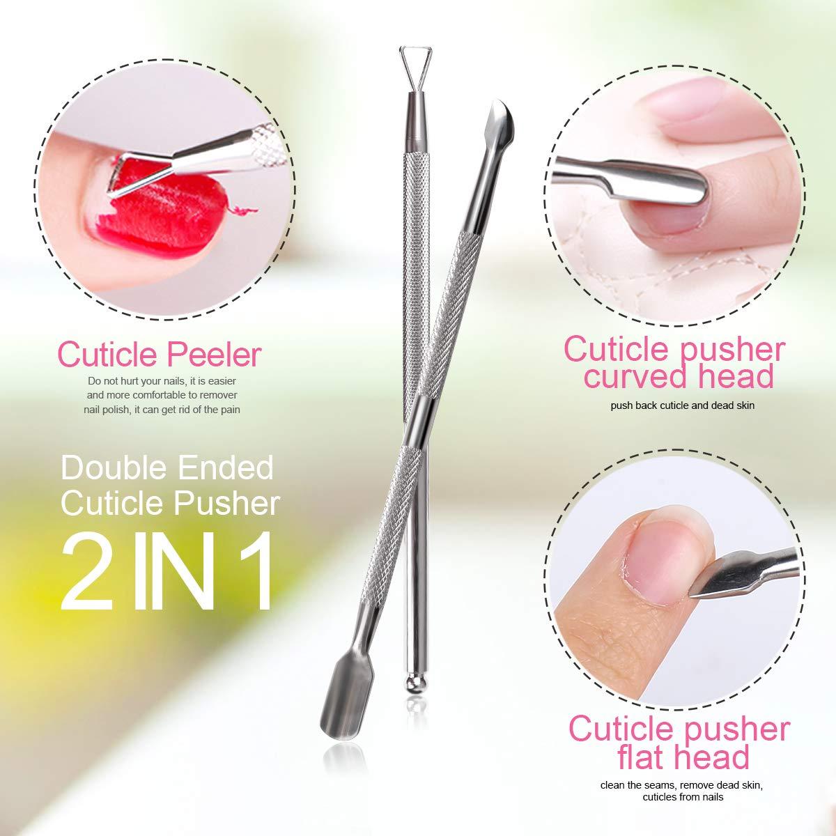 Kit de Herramientas para Quitar Esmalte Teenitor Rosa