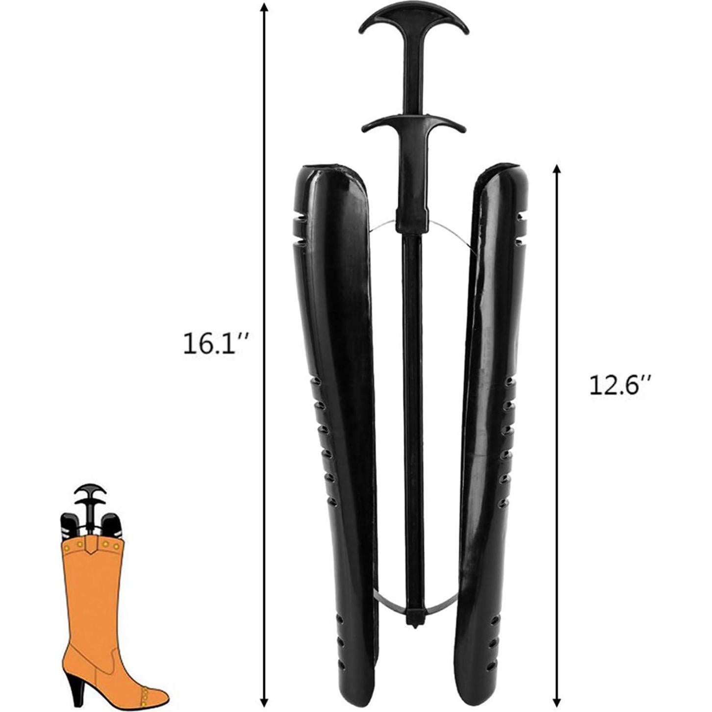 Formadores de Botas OHOH - 2 Pares Negros para Botas Altas