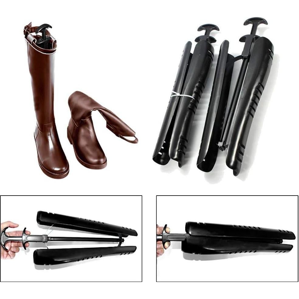 Formadores de Botas OHOH - 2 Pares Negros para Botas Altas