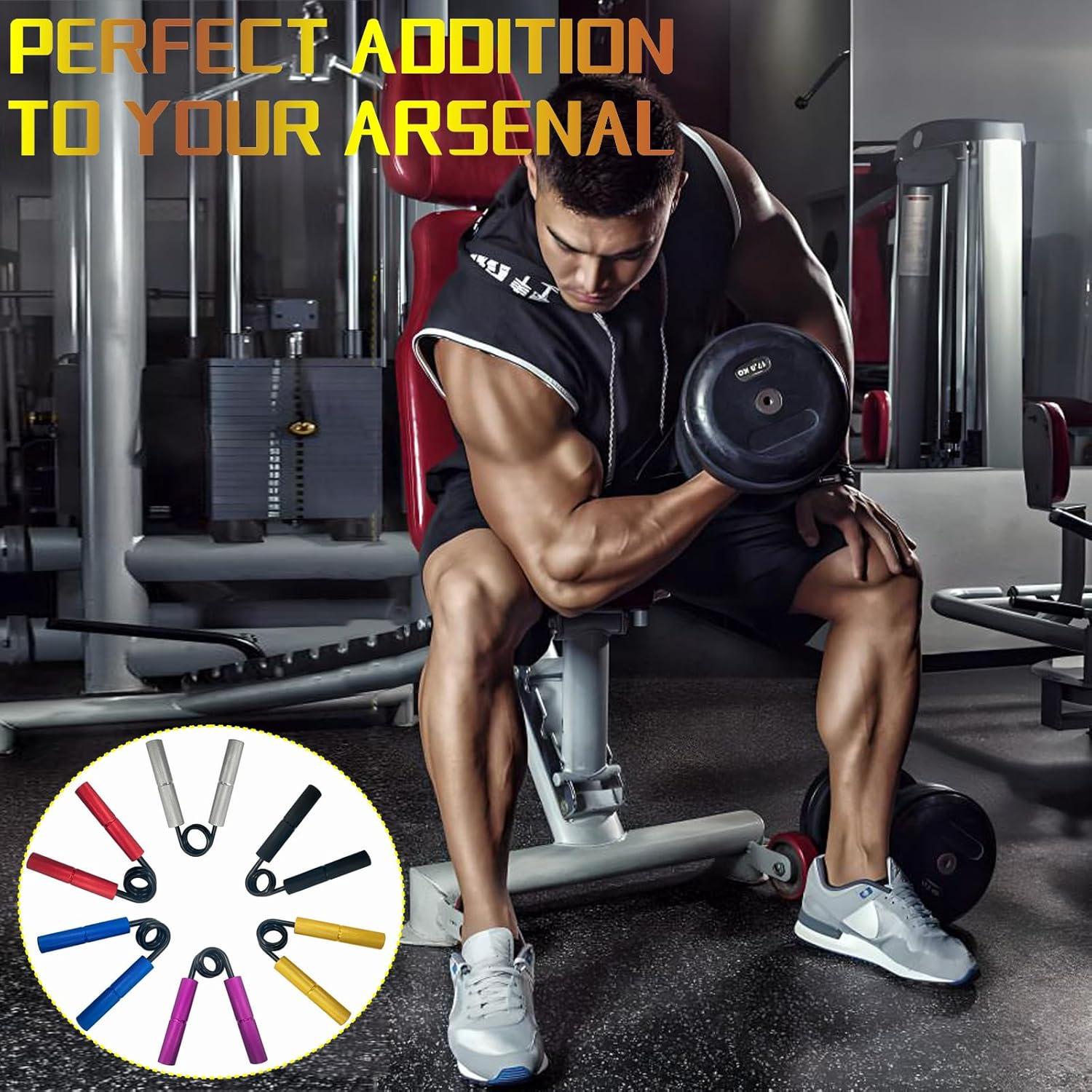 Juego de 6 Entrenadores de Fuerza de Agarre Mvovuil 22-136 kg