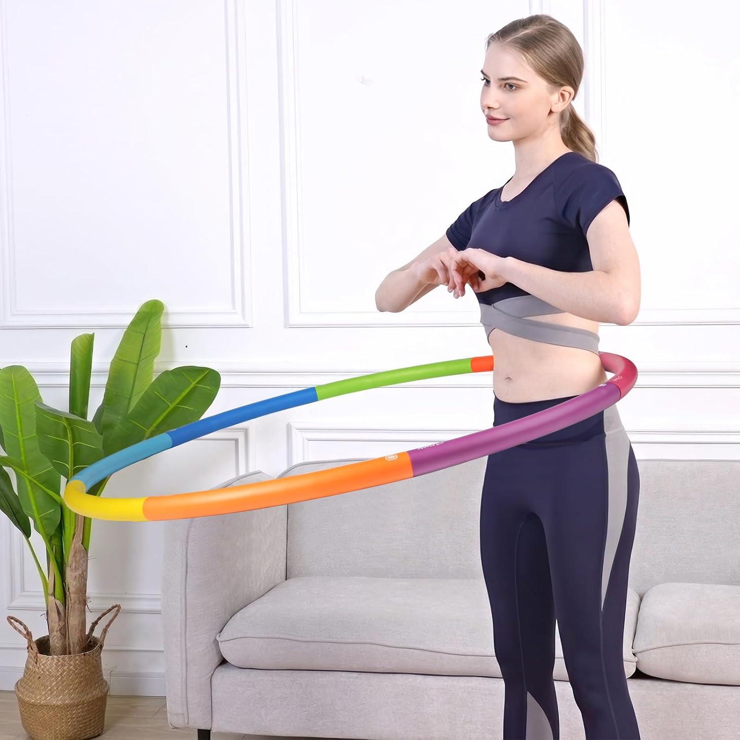 Aro de Ejercicio Ajustable Phobby HOOP V2 1kg Multicolor