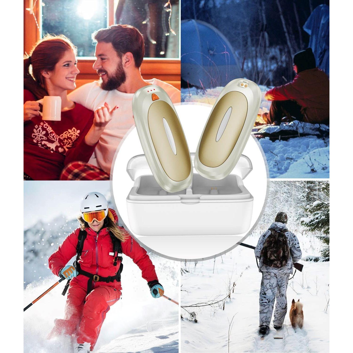 Calentadores de Manos Recargables Tydse N1 2000mAh 2 Piezas