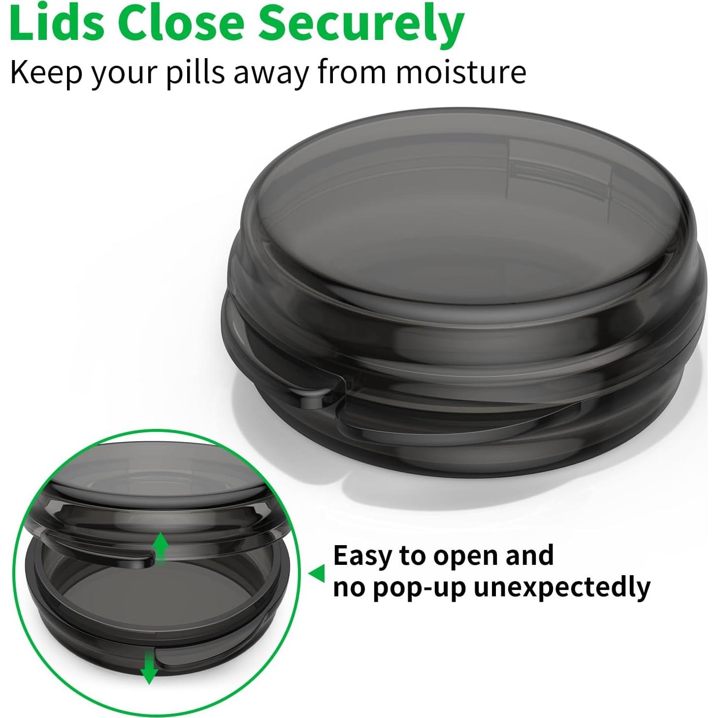 Estuche Organizador de Pastillas Urekt 4 Paquete 4.26 cm