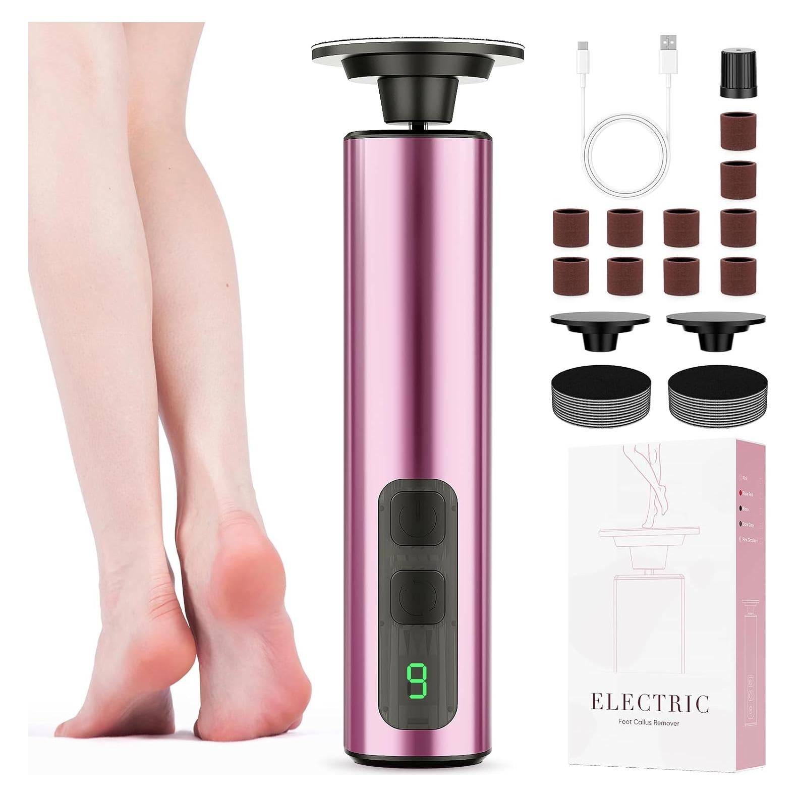 Removedor de Callos Eléctrico 2 en 1 Shenzhen FR10 Rosa