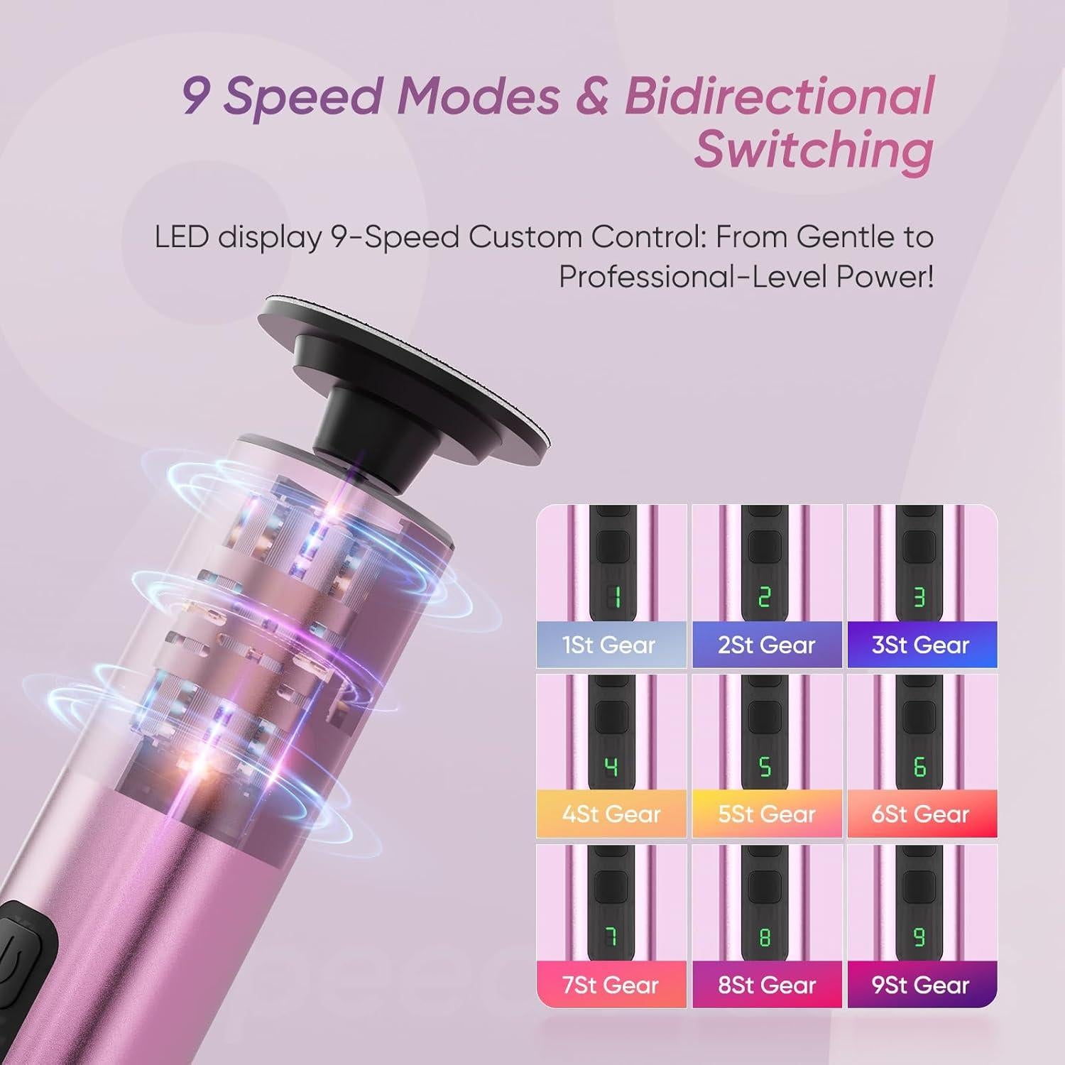 Removedor de Callos Eléctrico 2 en 1 Shenzhen FR10 Rosa