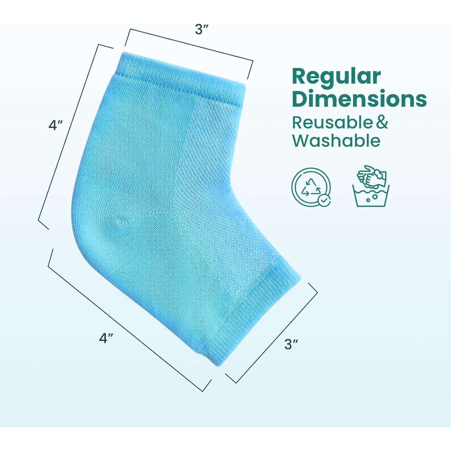 Calcetines Hidratantes Promifun para Talones Agrietados - 2 Pares