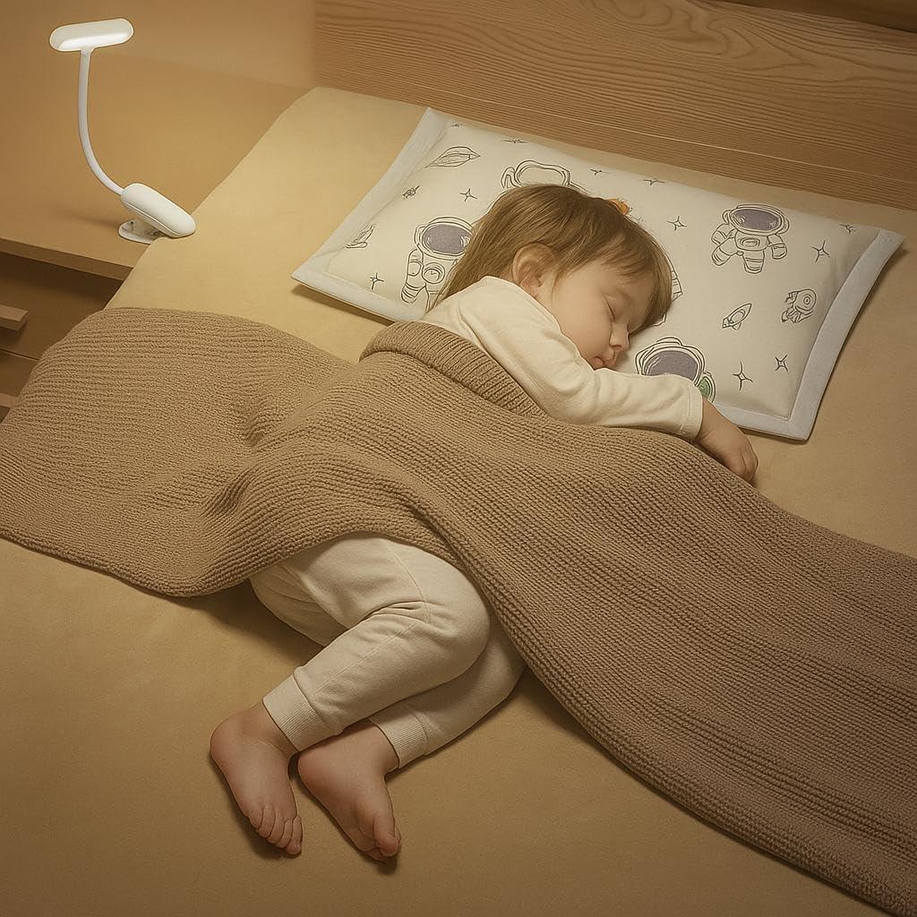 Luz de libro recargable Elampros BK01 con 14 LED y 3 temperaturas