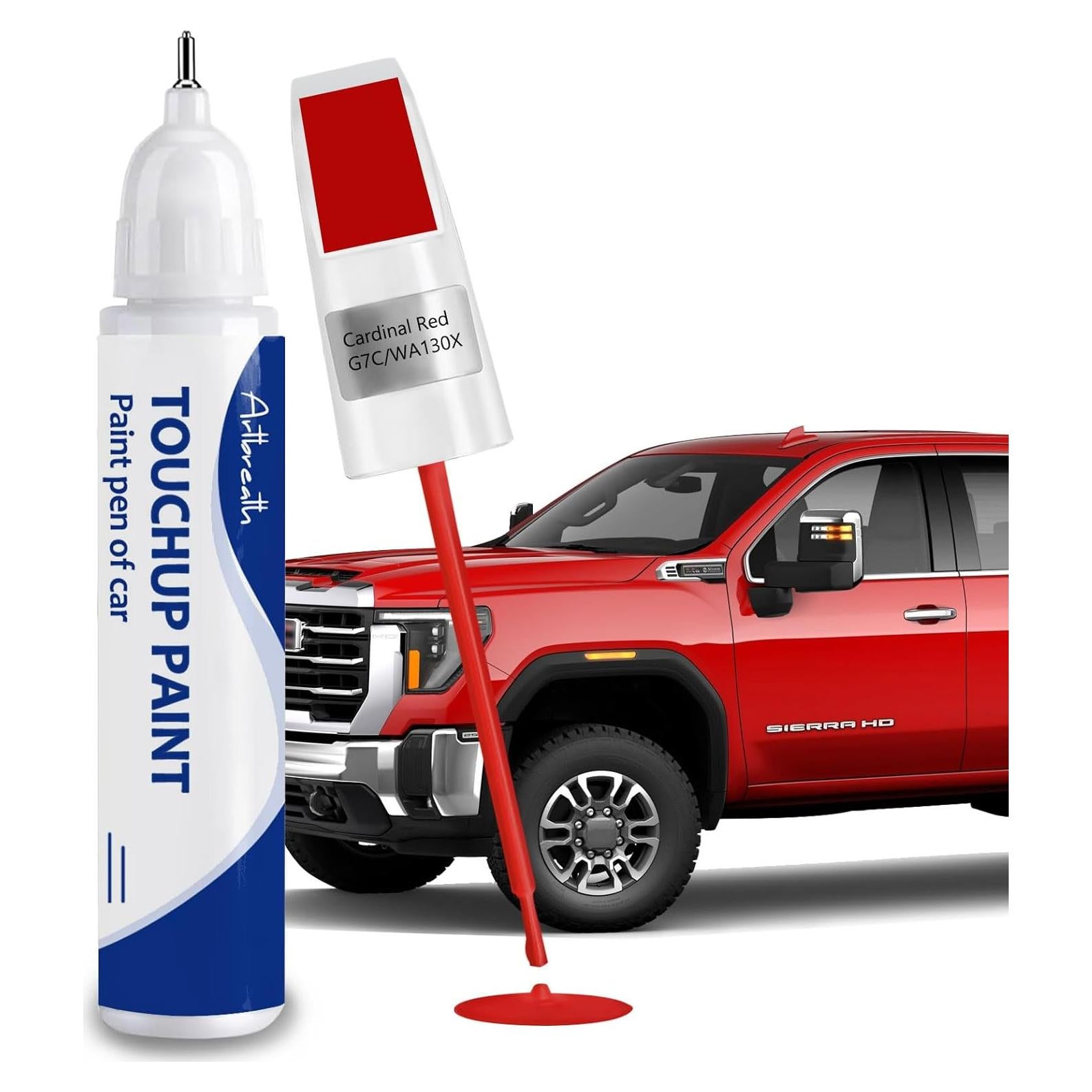 Pintura de Retoque Artbreath Rojo Cardinal para GMC 0.4 Oz