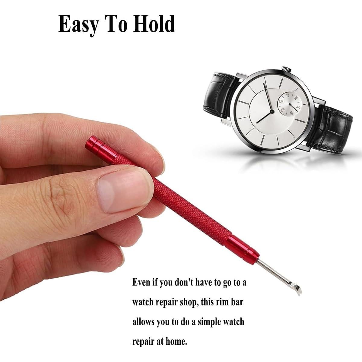 Kit de Herramientas de Reparación de Relojes TICFROG con Extractores