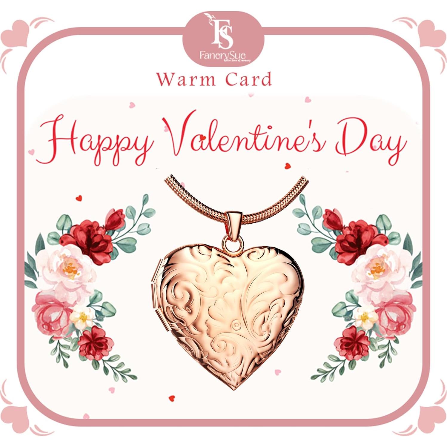 Collar medallón personalizado Fanery Sue oro rosa 2.8 cm