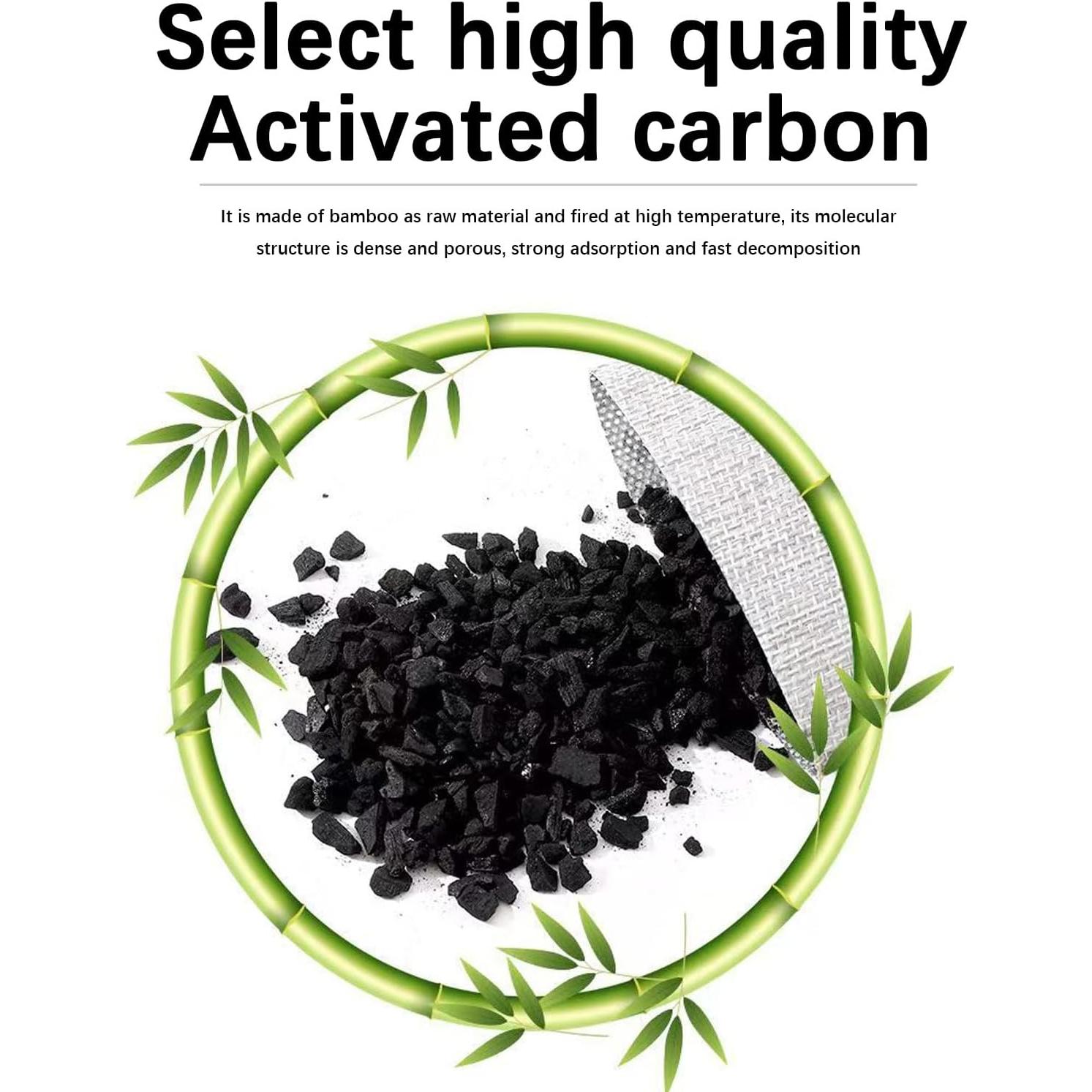 Paquete de 16 bolsas desodorantes KaiCarnte 50g carbón activado