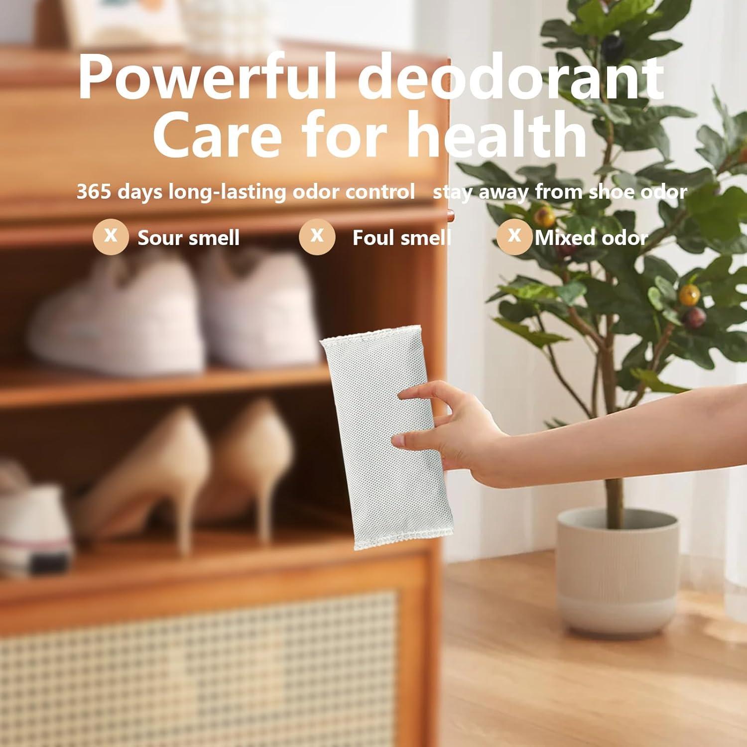 Paquete de 16 bolsas desodorantes KaiCarnte 50g carbón activado