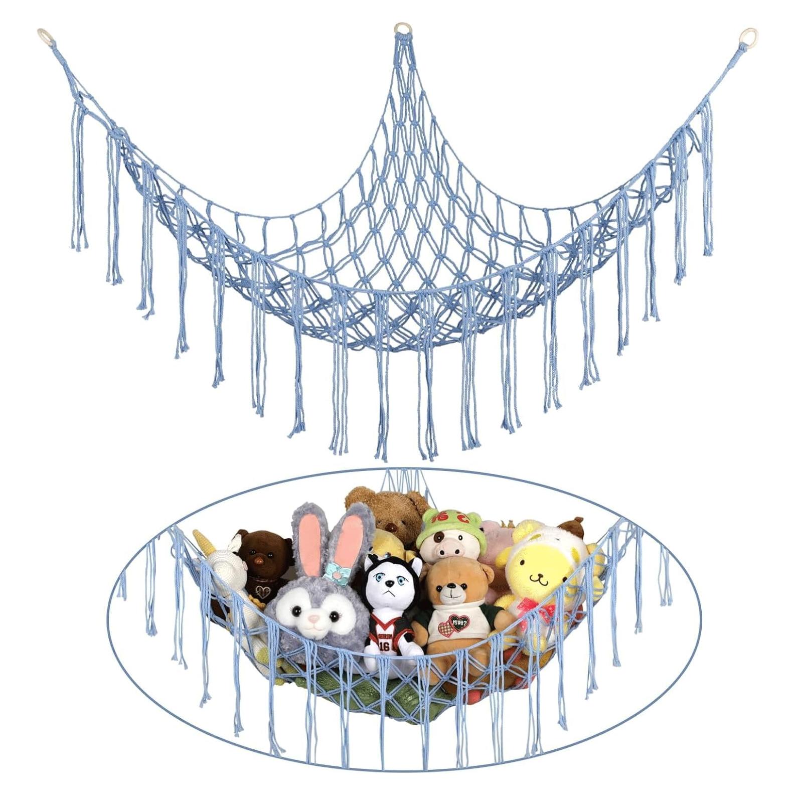 Hamaca de Animales de Peluche YELIENM Azul Bebé 99x99x139.7cm