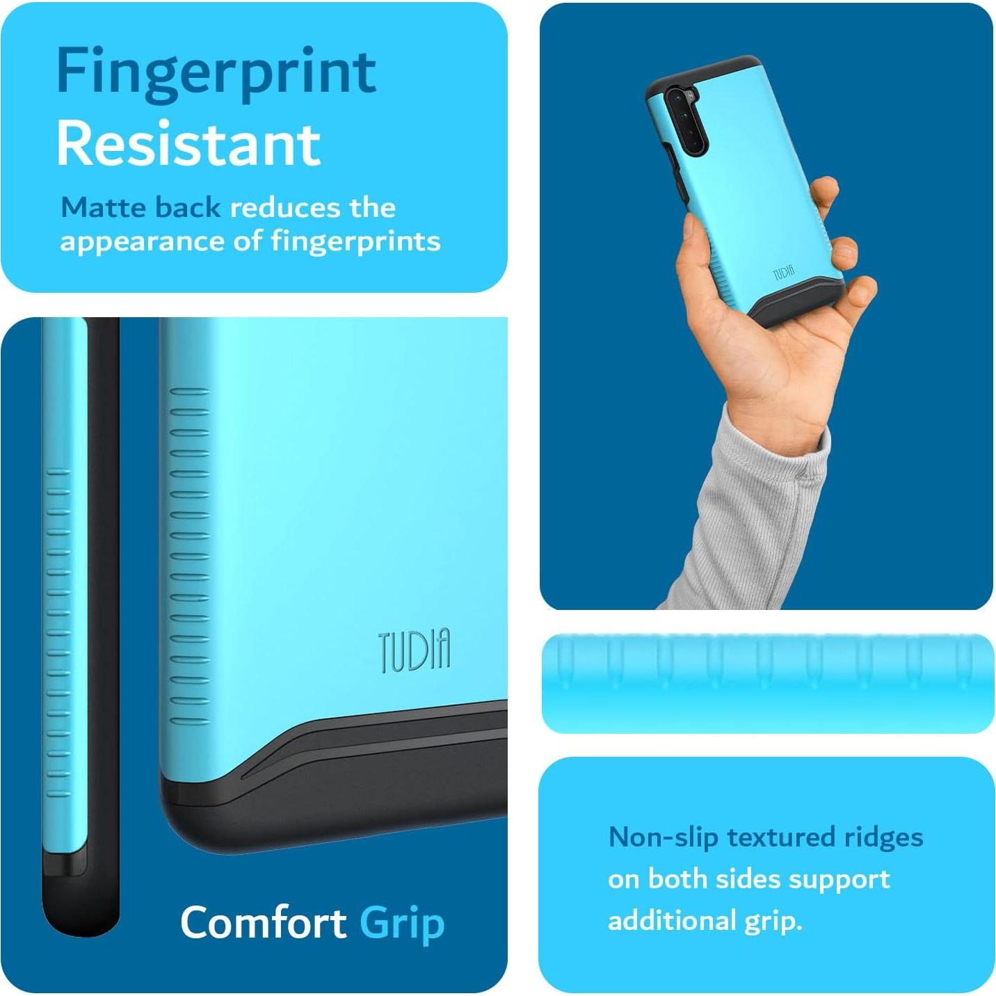 Funda DualShield TUDIA para OnePlus Nord - Protección Militar Azul